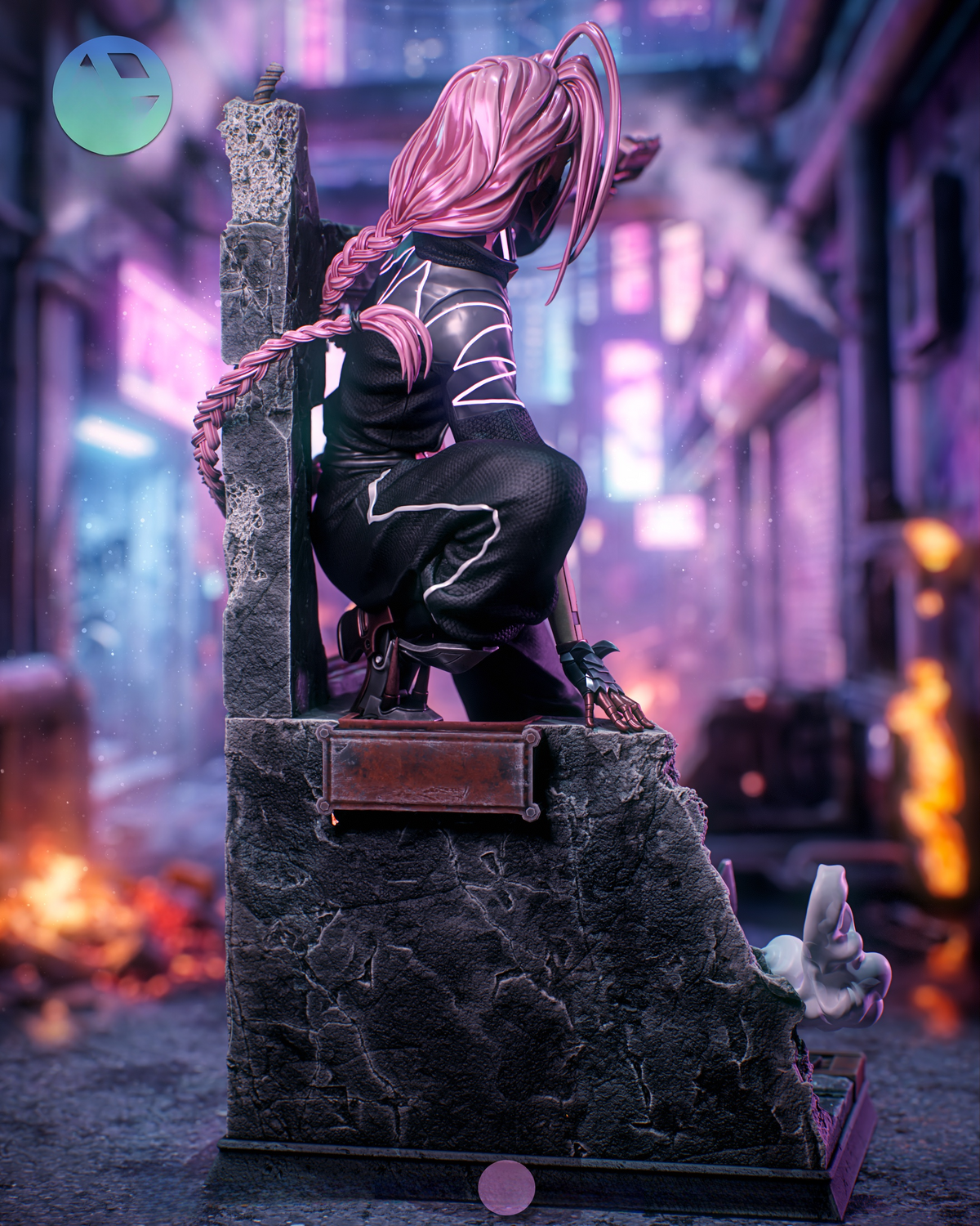 1834 Talia Yang_Cyberpunk Edgerunners - STL 3D Print Files