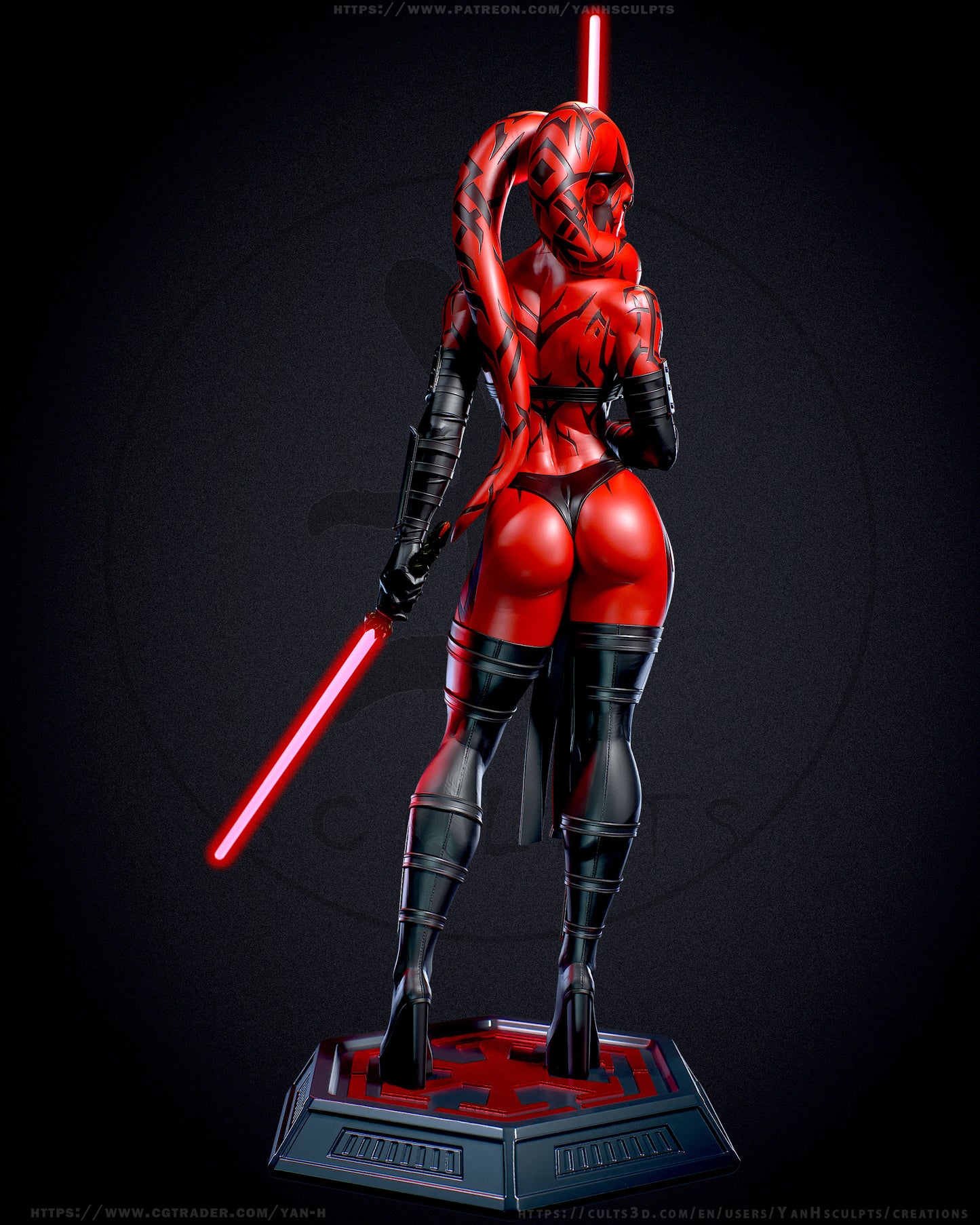 0875 Darth Talon - STL 3D Print Files