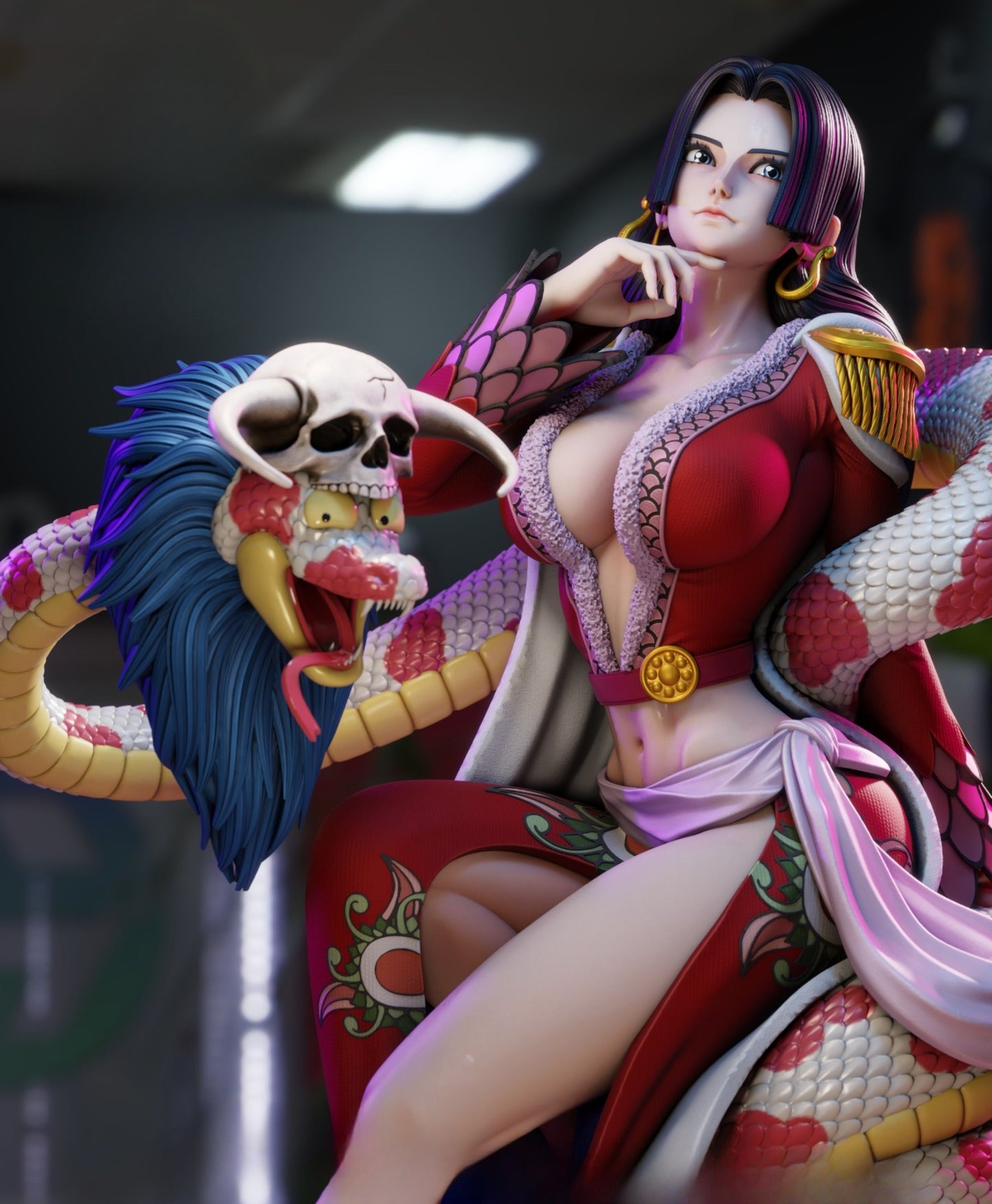 0295 Boa_Hancock (OP)_NSFW - STL 3D Print Files