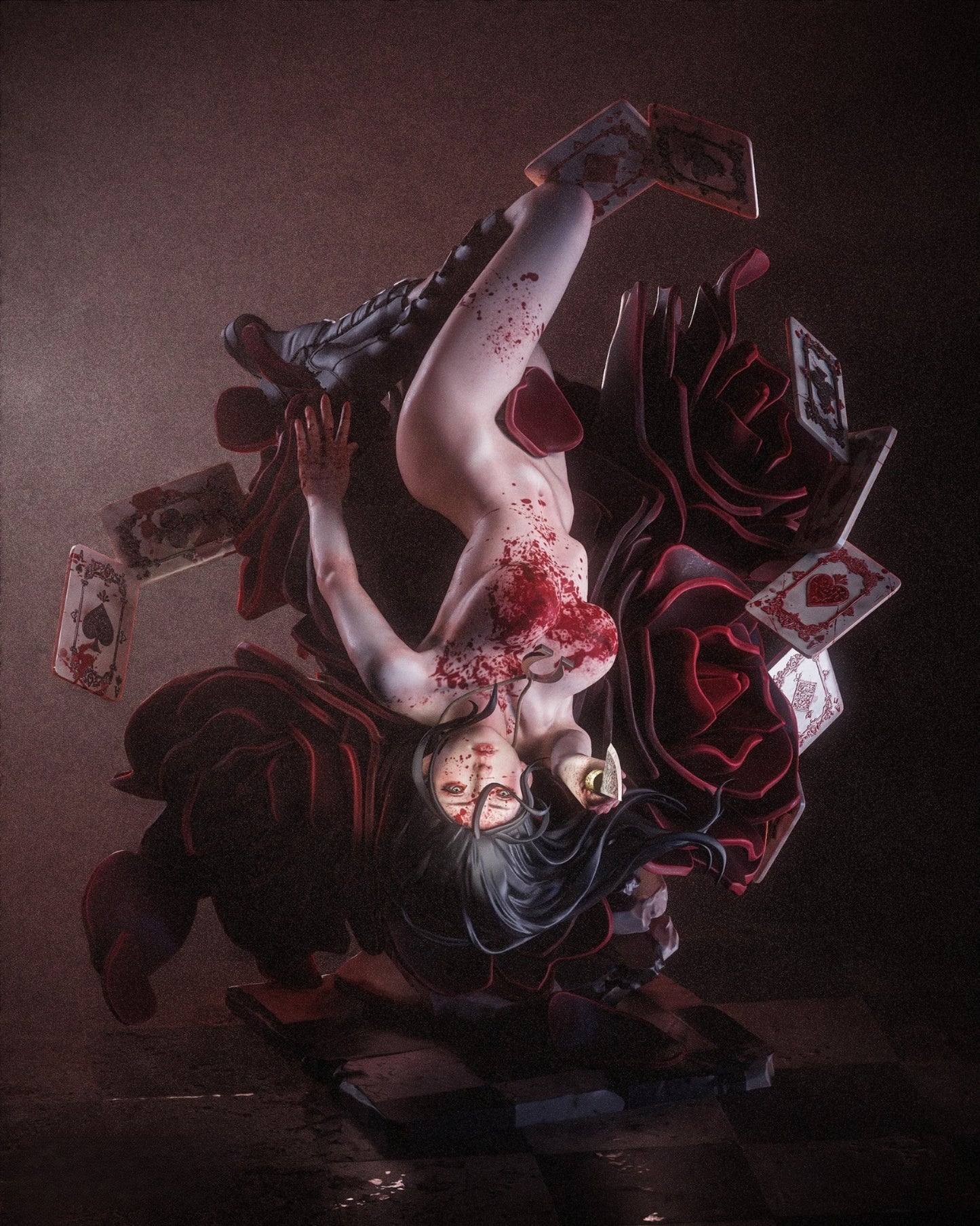 1627 Alice_Twisted Wonderland NSFW - STL 3D Print Files