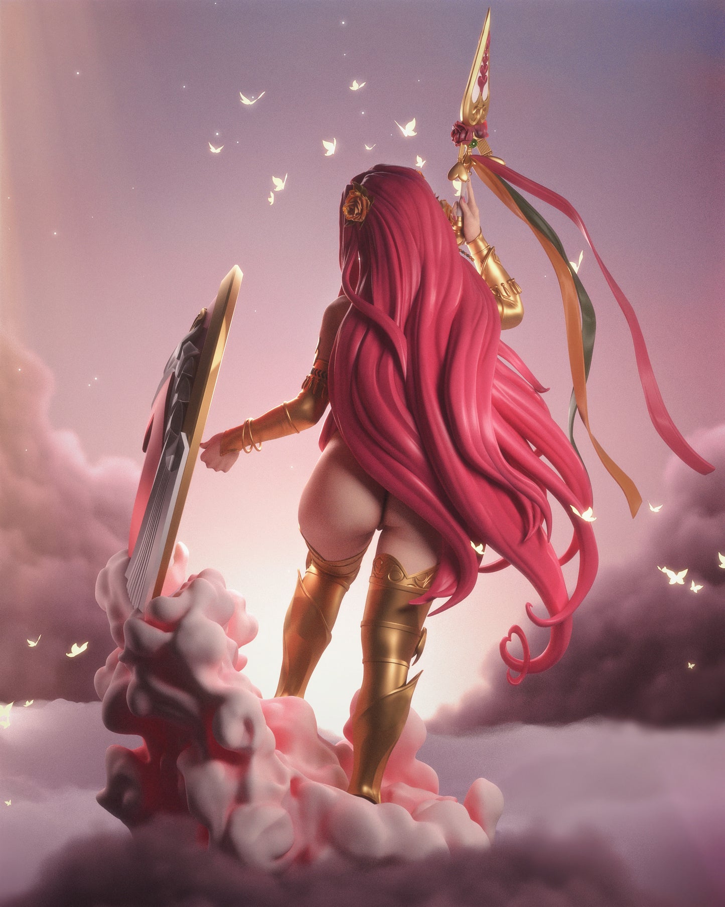 0380 Aphrodite_Hades II - STL 3D Print Files