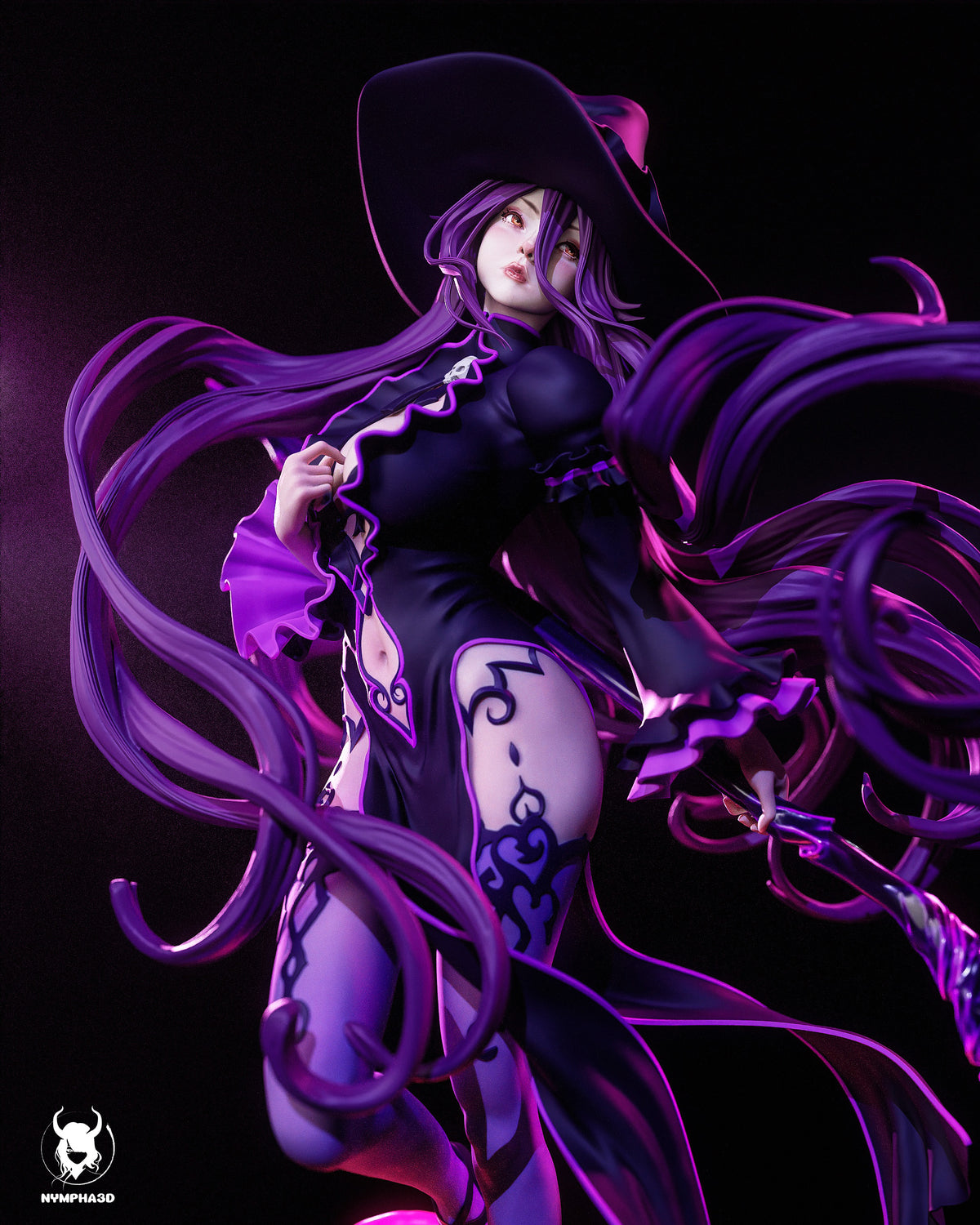 2155 Dark Mage - STL 3D Print Files