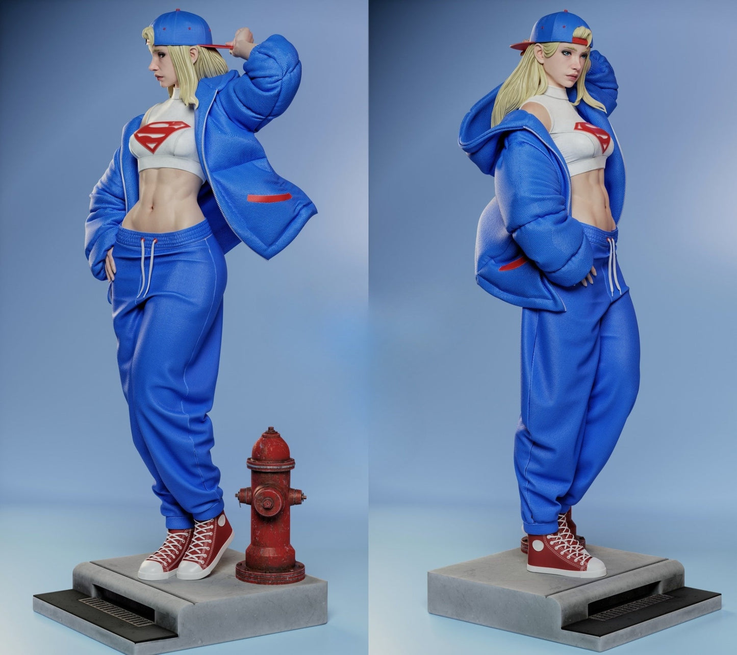 0192 Supergirl - DC Comics (2687) - STL 3D Print Files