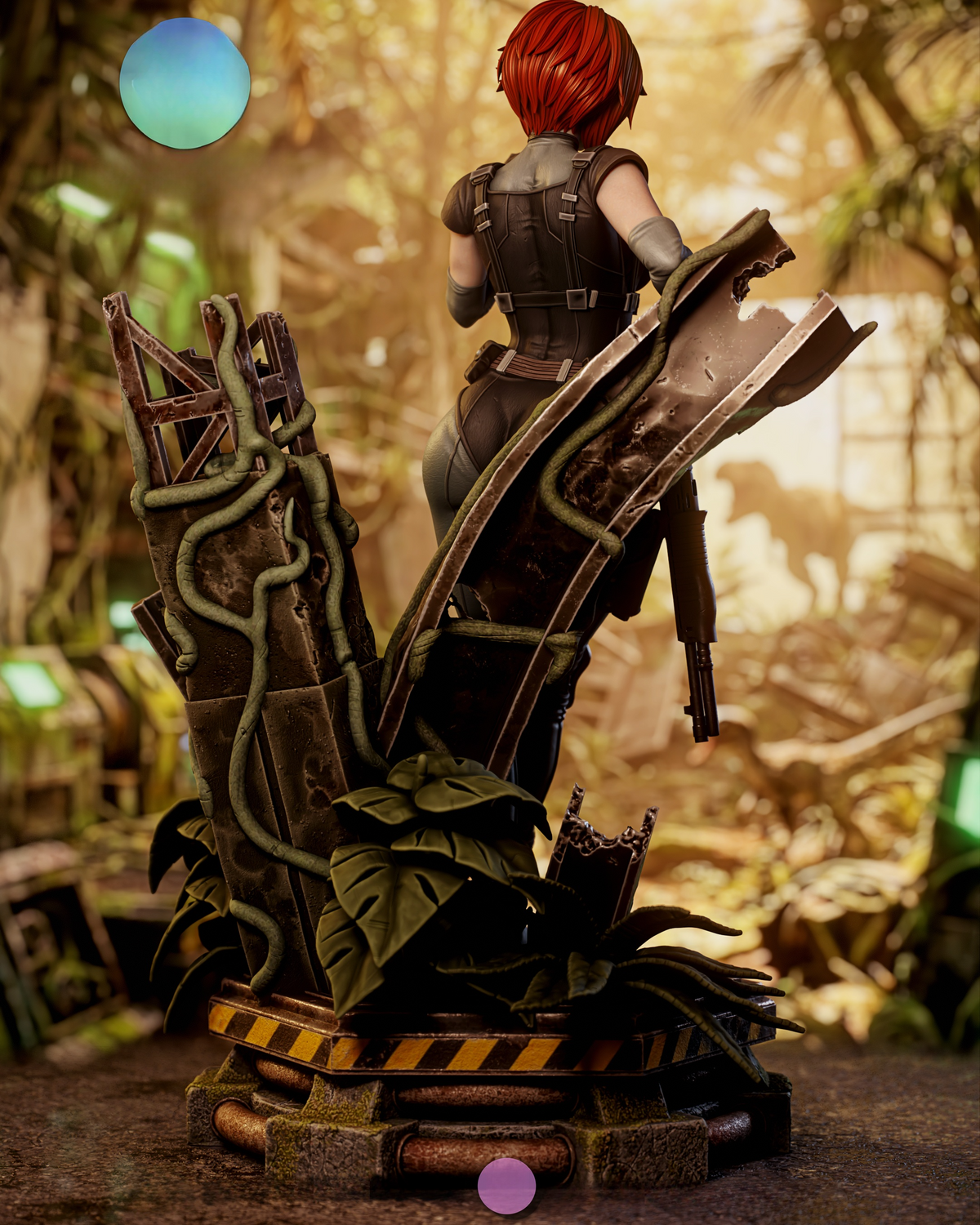 1811 Regina_Dino Crisis NSFW - STL 3D Print Files