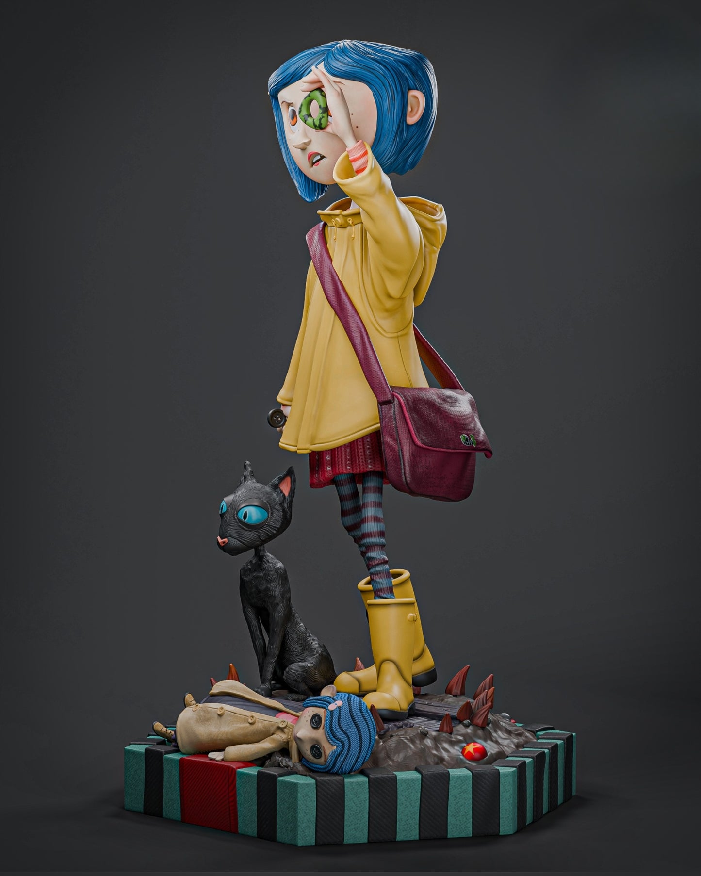 0570 Coraline Jones - STL 3D Print Files