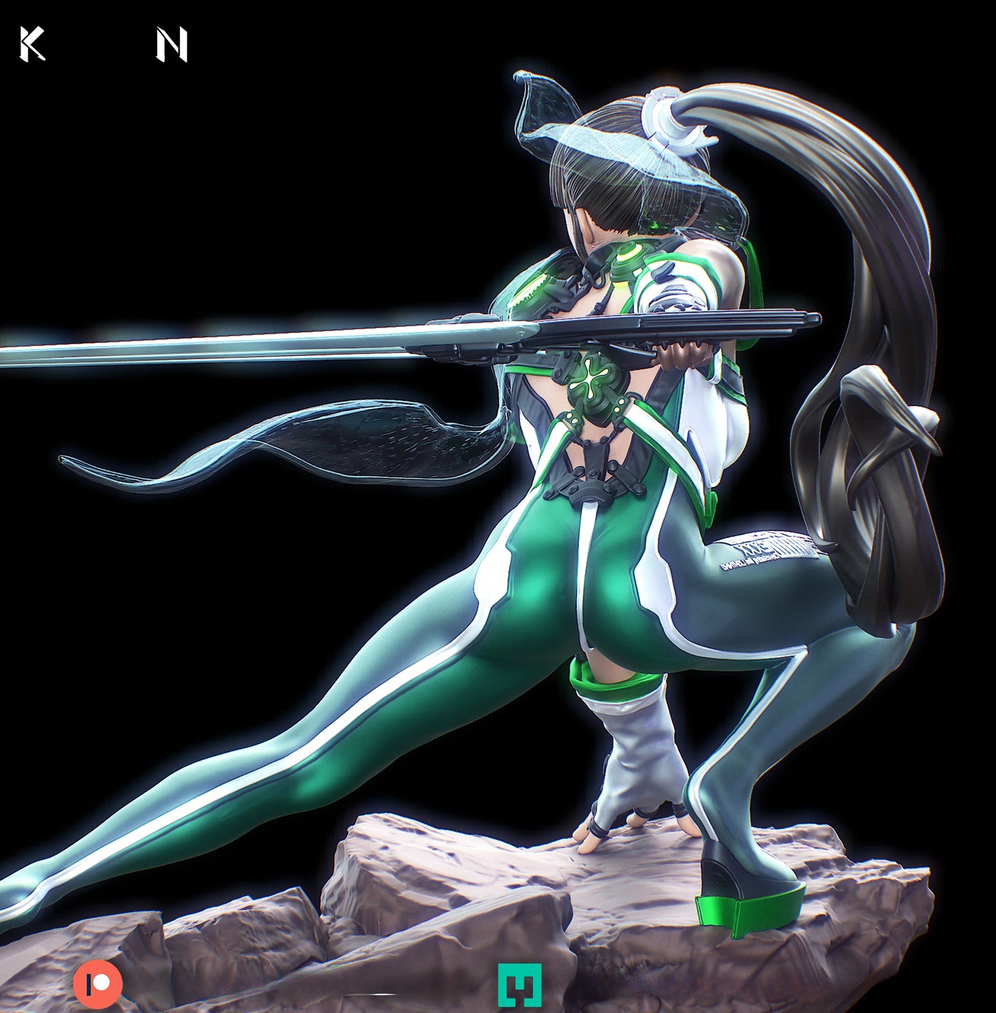 1674 Eve_Stellar Blade - STL 3D Print Files