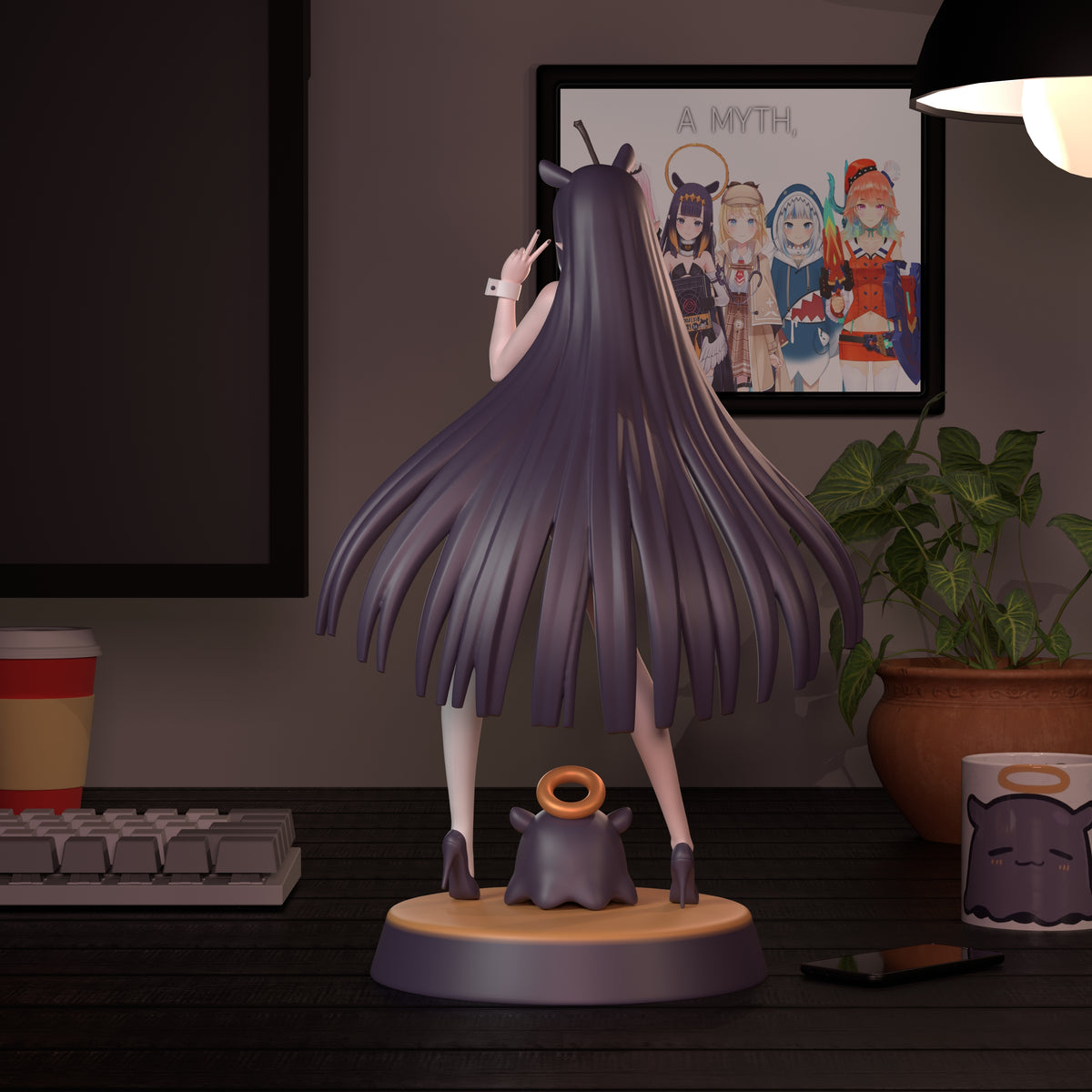 1843 VTuber Ninomae Ina'nis - STL 3D Print Files