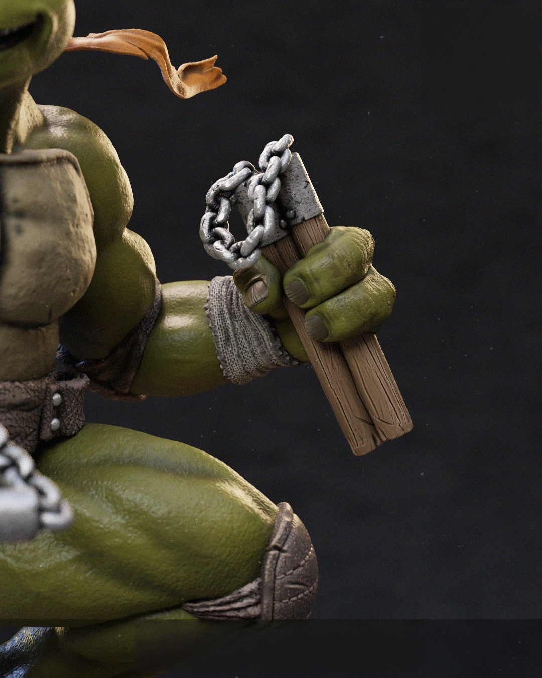 0478 Michelangelo - TMNT (1286) - STL 3D Print Files