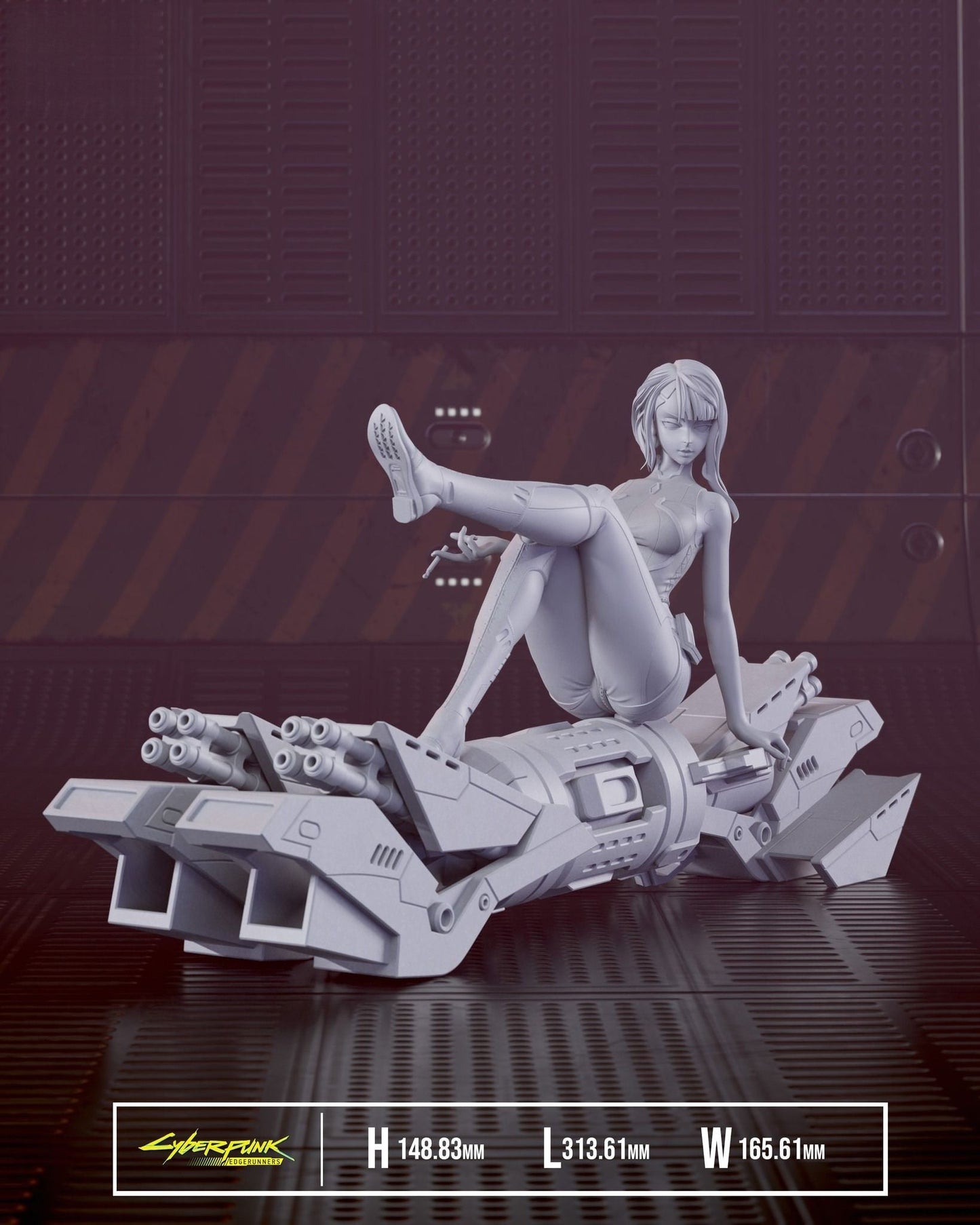 0475 Lucy - Cyberpunk Edgerunners (1246) - STL 3D Print Files