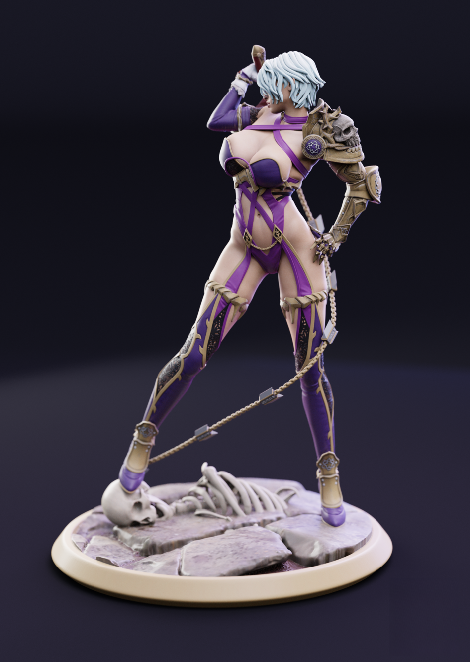 0961 Ivy - SoulCalibur (1933) - STL 3D Print Files