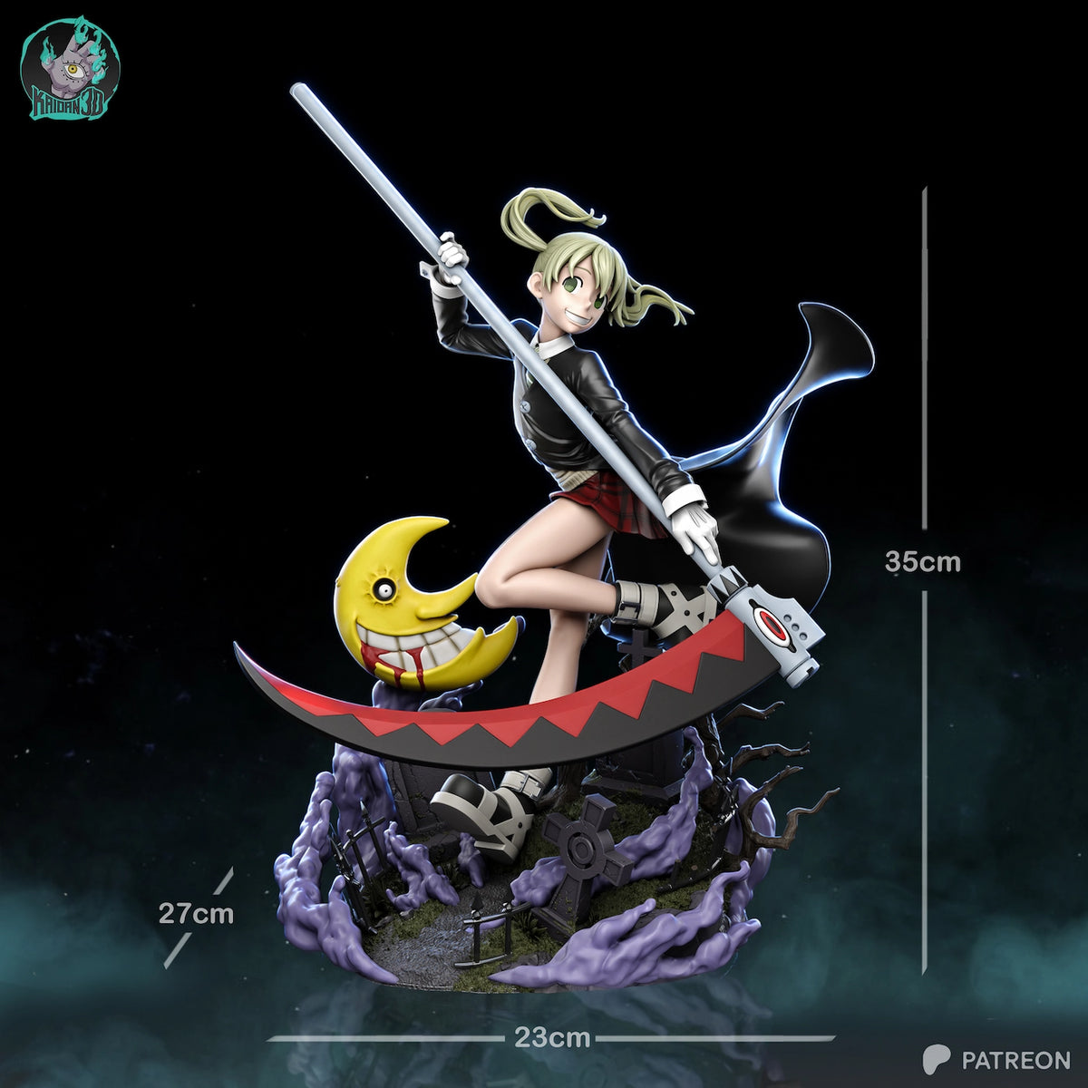 1951 Maka Albarn_Soul Eater - STL 3D Print Files