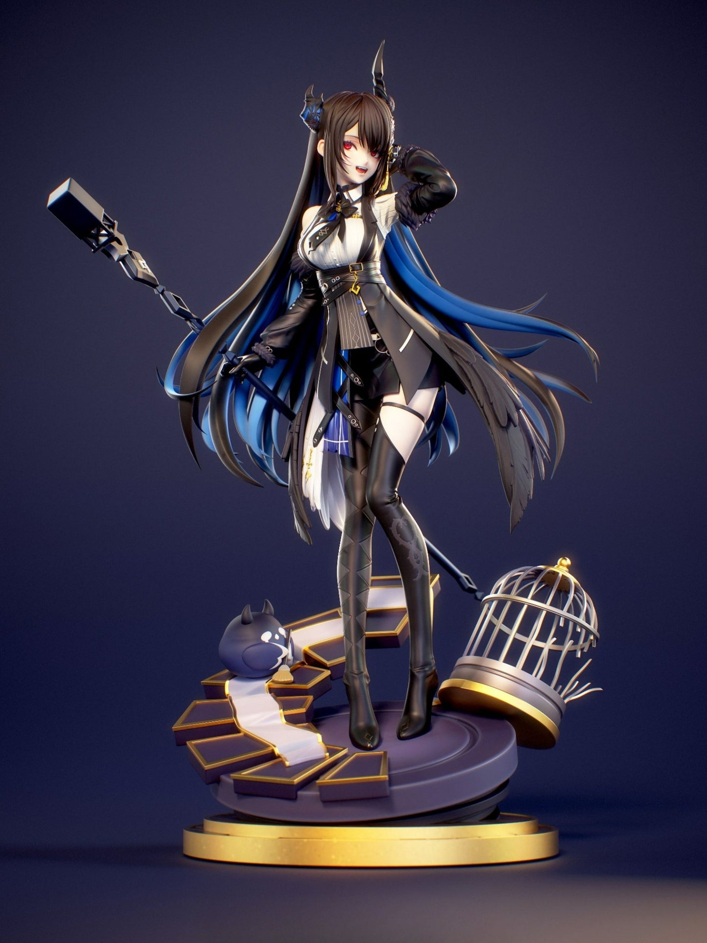 0521 Nerissa Ravencroft - Virtual YouTuber (3767) - STL 3D Print Files
