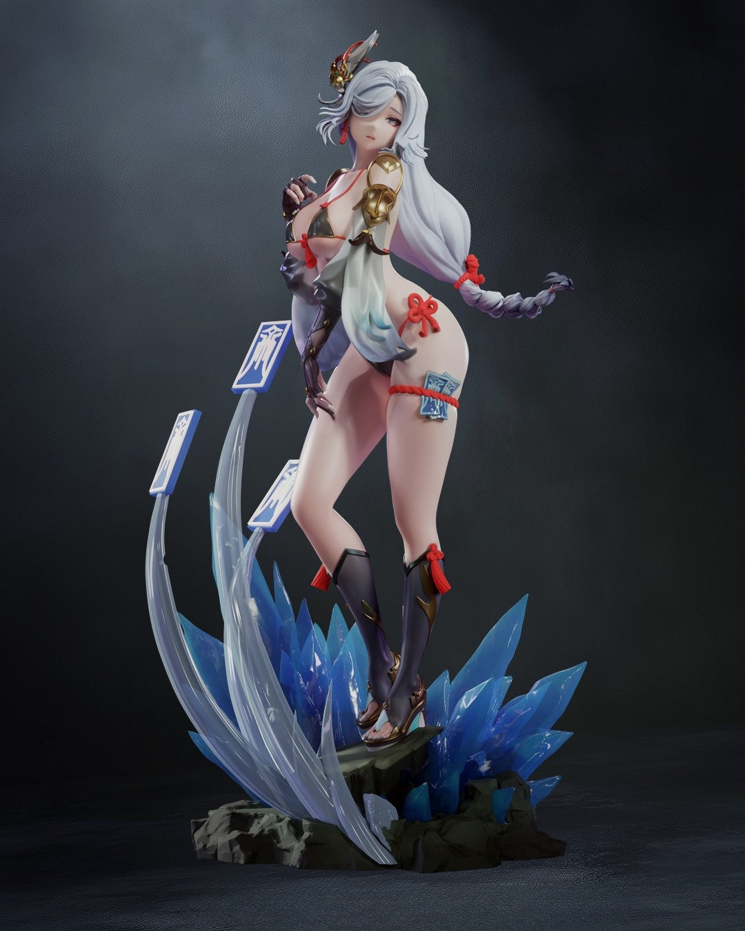 0907 Shenhe NSFW - Genshin Impact (4154) - STL 3D Print Files
