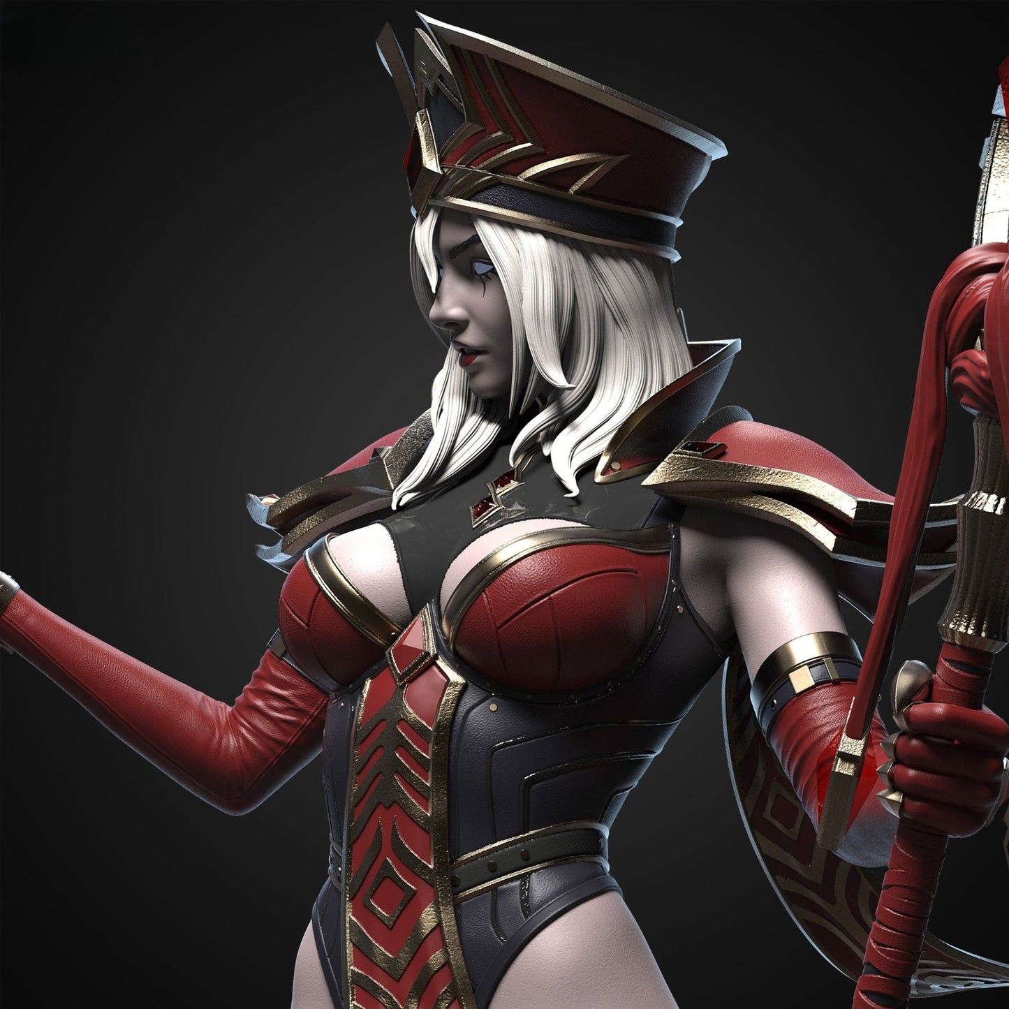 0641 Sally Whitemane NSFW - World of Warcraft (4238) - STL 3D Print Files