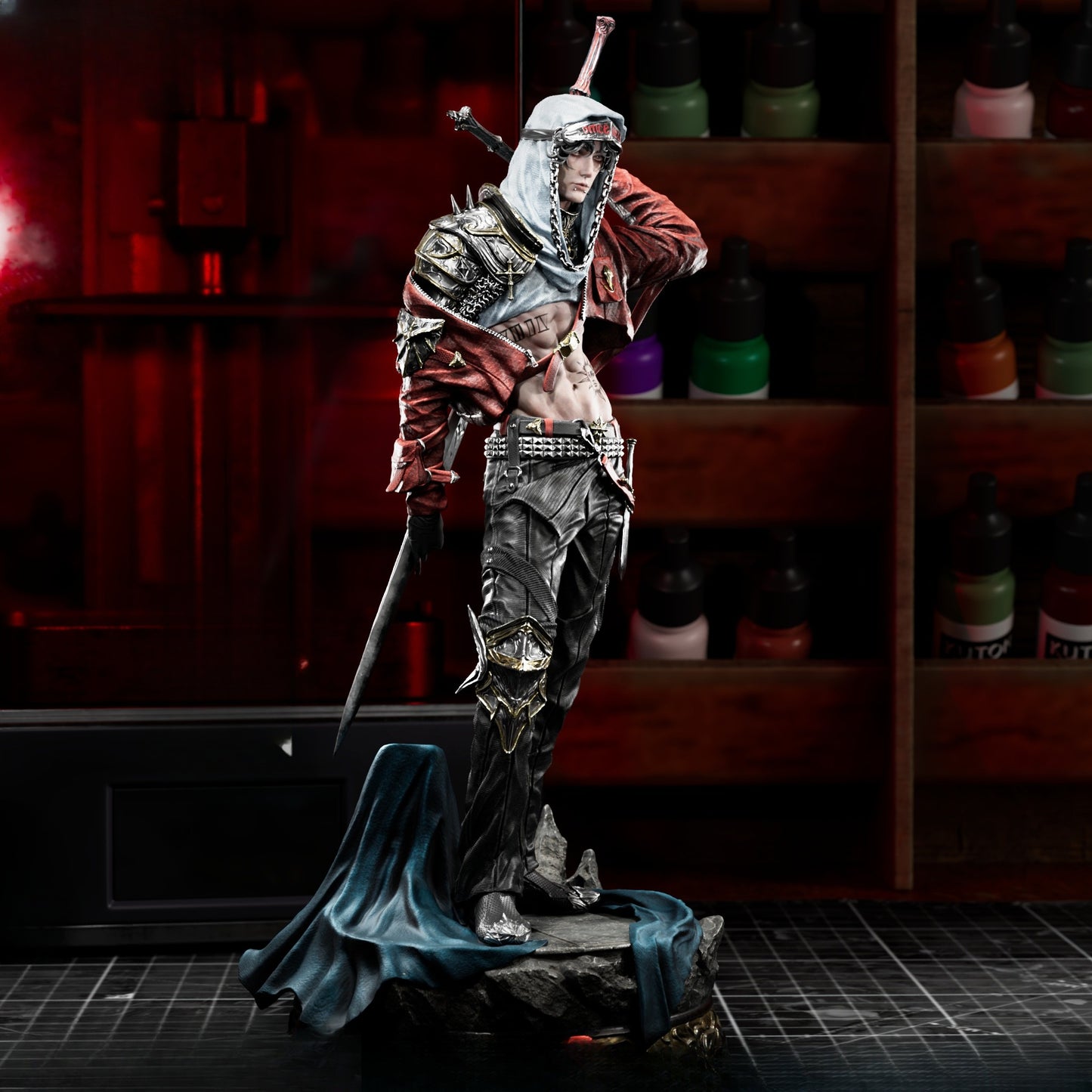1023 Elias The Penitent - STL 3D Print Files