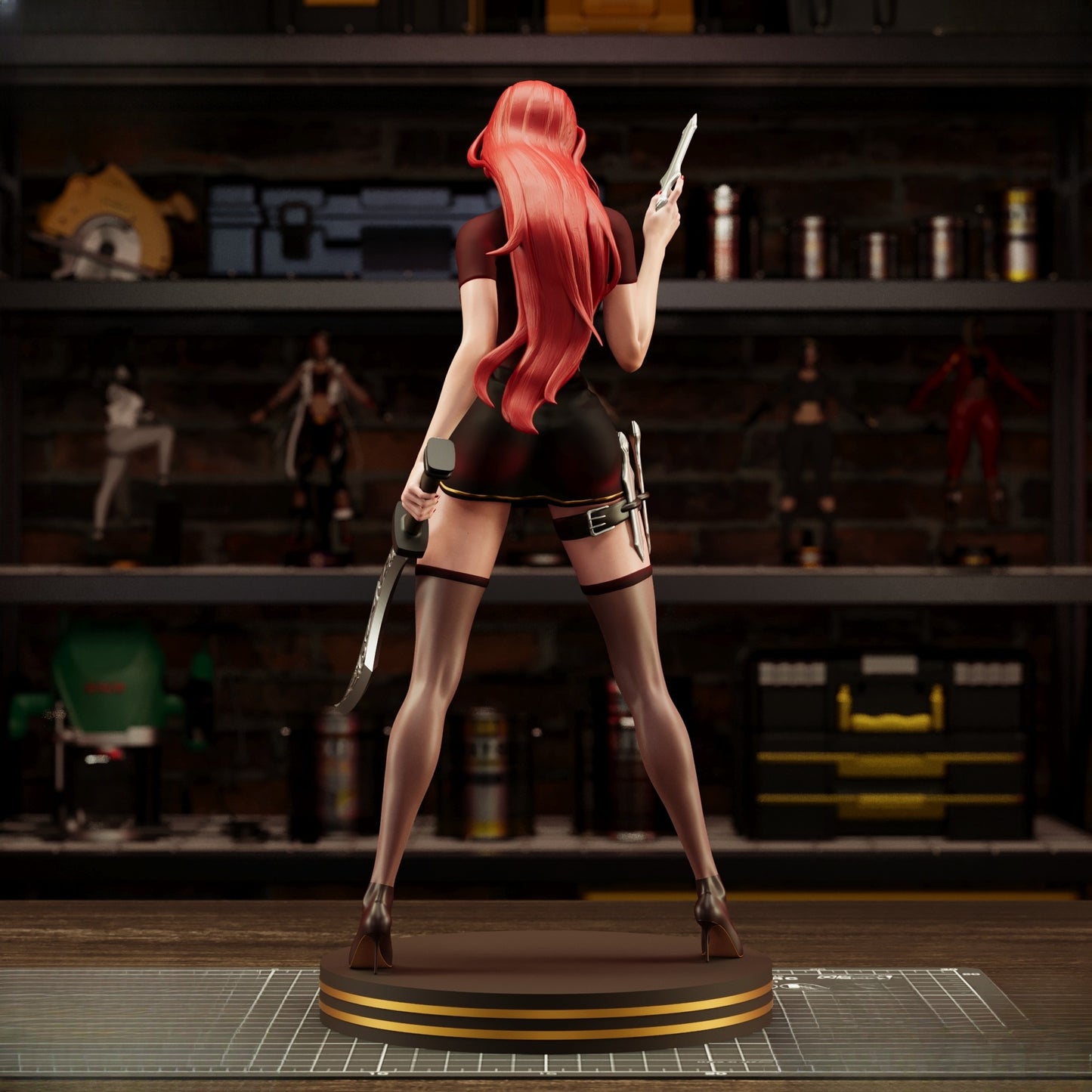 1030 Katarina_League of Legends - STL 3D Print Files