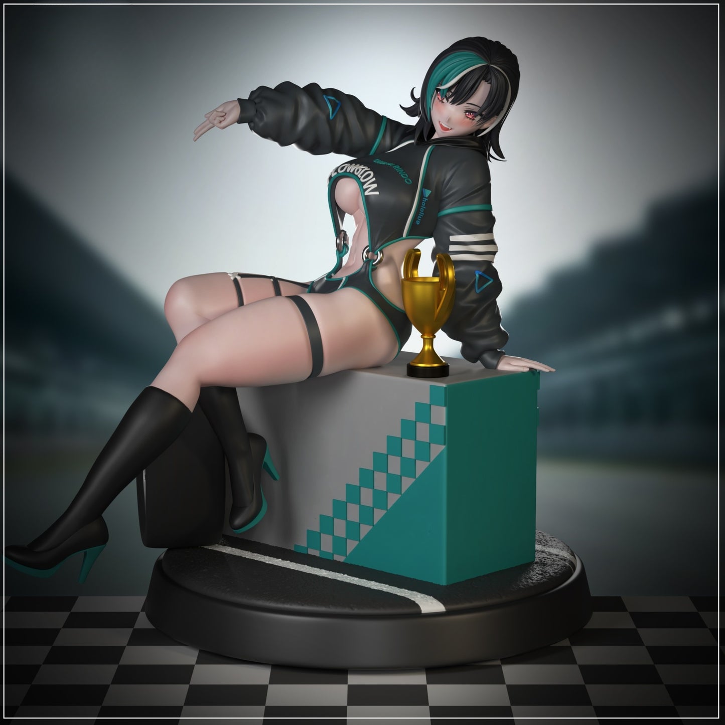 1069 RIndo Chihaya - STL 3D Print Files