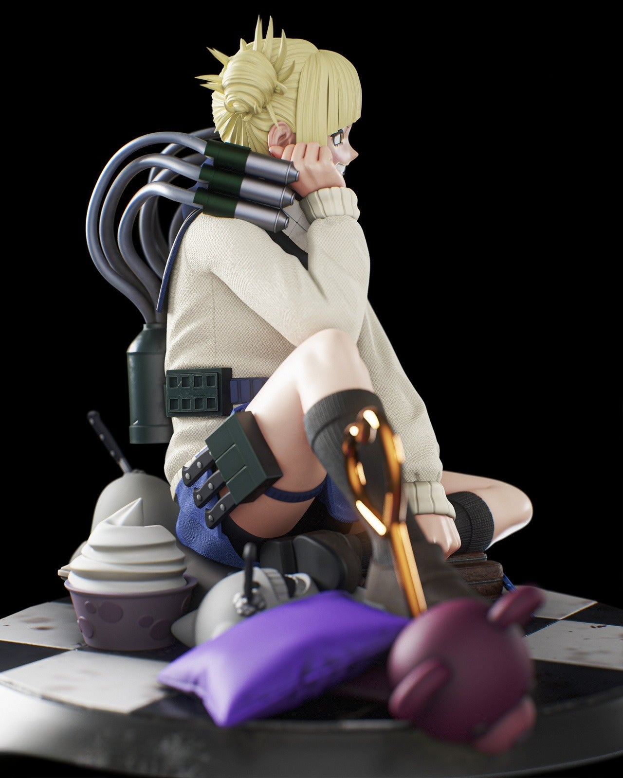 1120 Toga Himiko_My Hero Academia - STL 3D Print Files