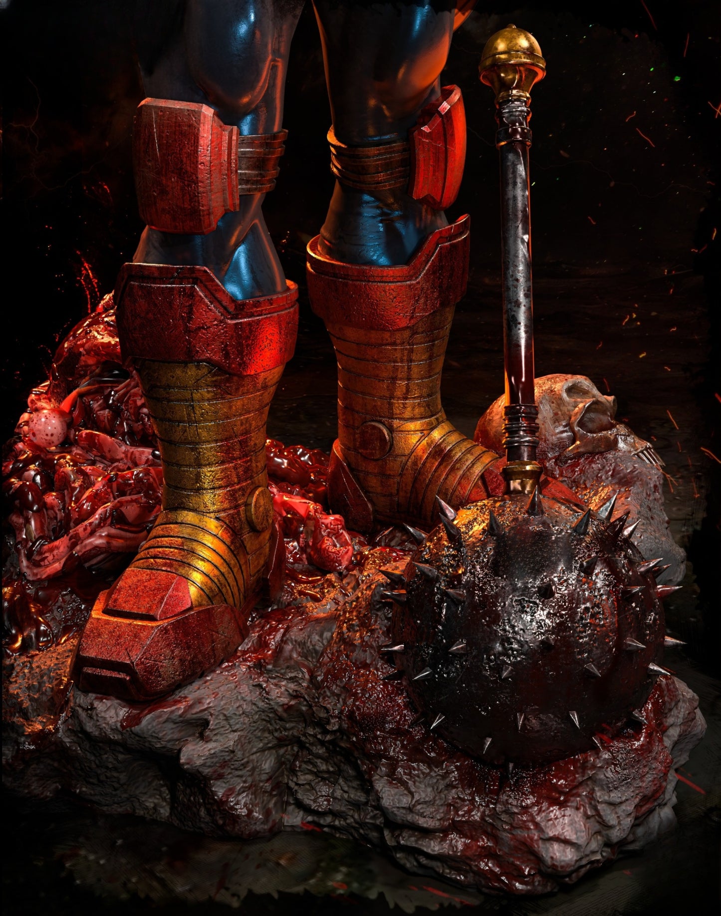 1201 Battle Beast_The Invincible - STL 3D Print Files