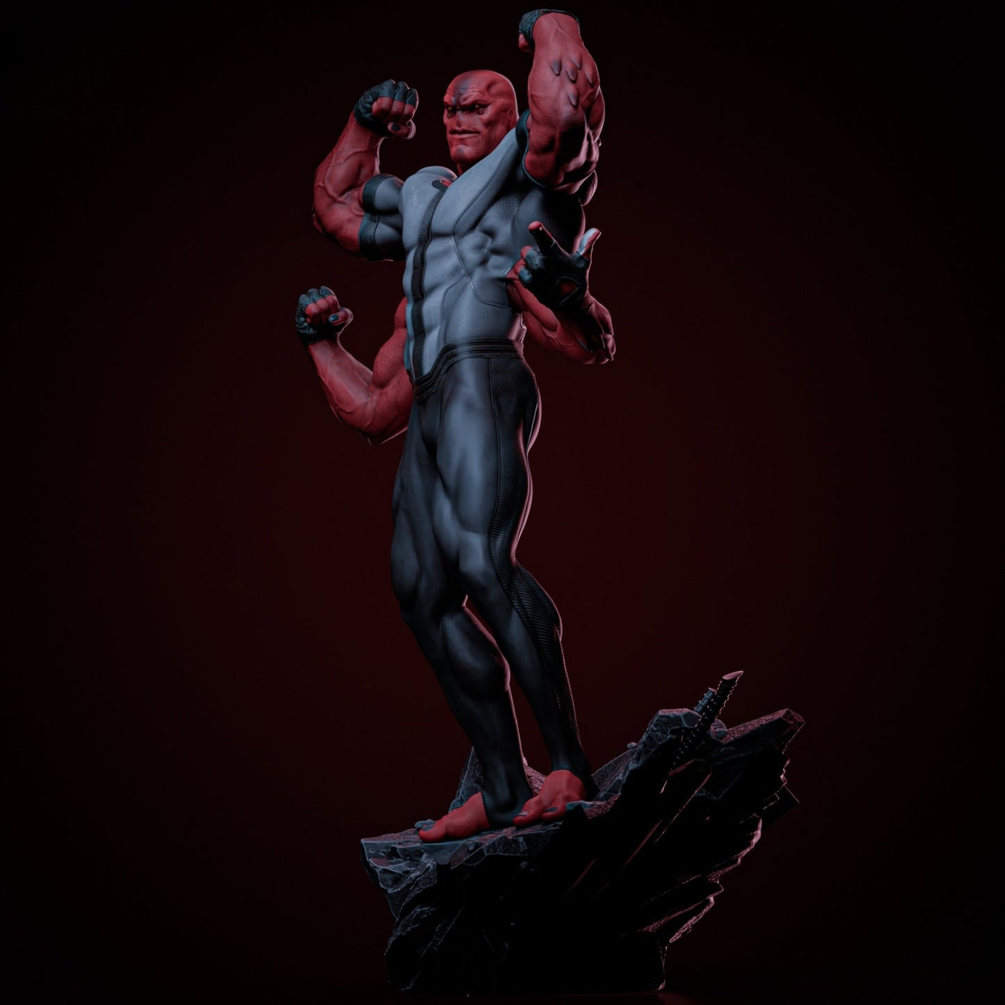 1202 Four Arms_Ben 10 - STL 3D Print Files
