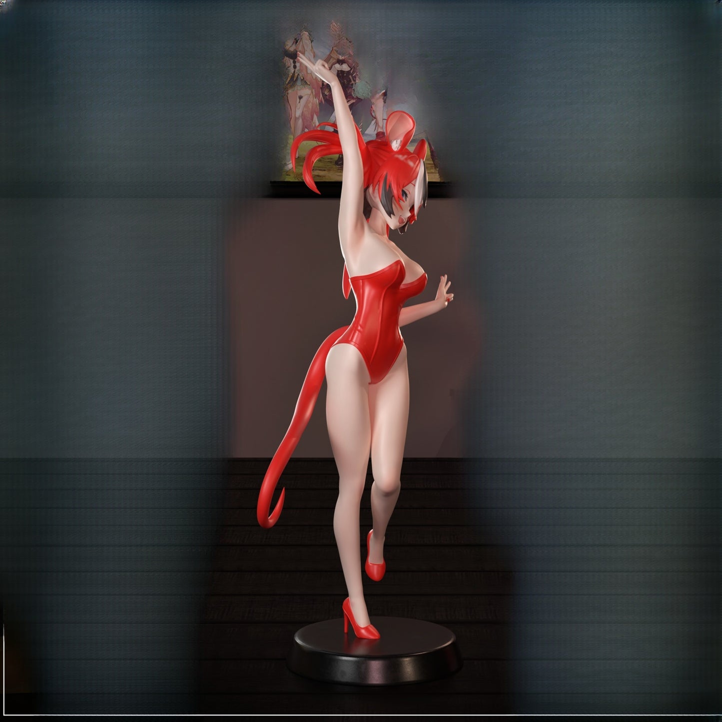 1301 Hakos Baelz_BunnySuit - STL 3D Print File
