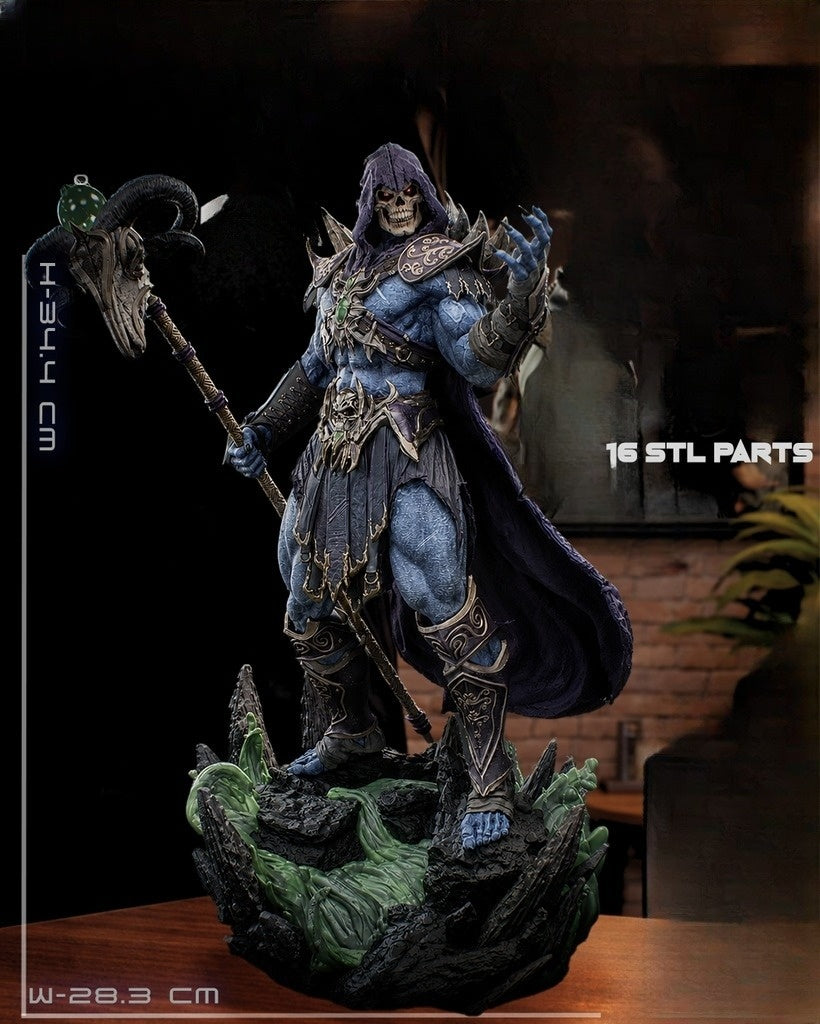1369 Skeletor_Masters of the Universe - STL 3D Print Files