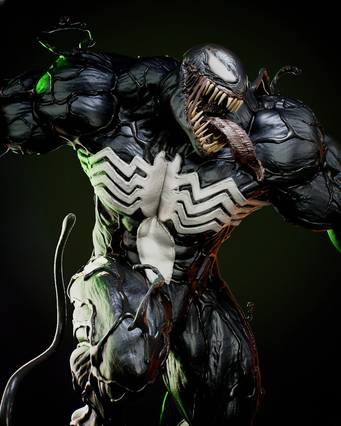 1371 The Symbiote_Marvel Comics - STL 3D Print Files