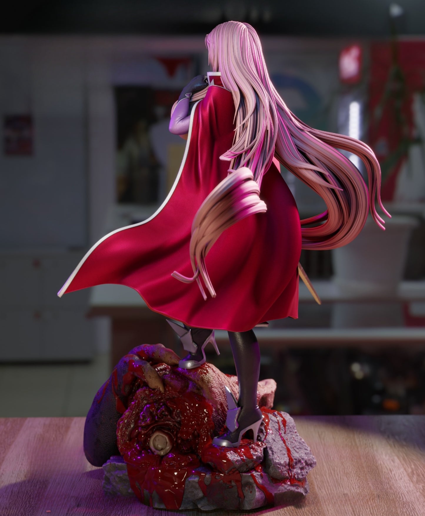 1376 Ingrid_Action Taimanin - STL 3D Print Files