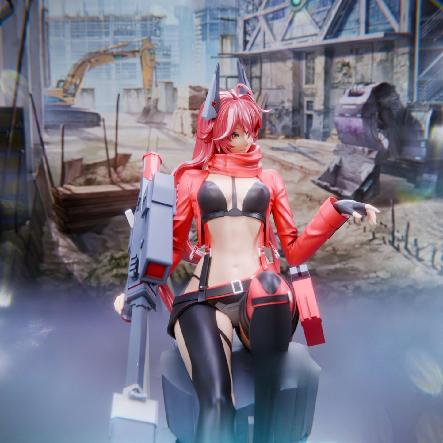 1465 Red Hood_Nikke NSFW - STL 3D Print Files