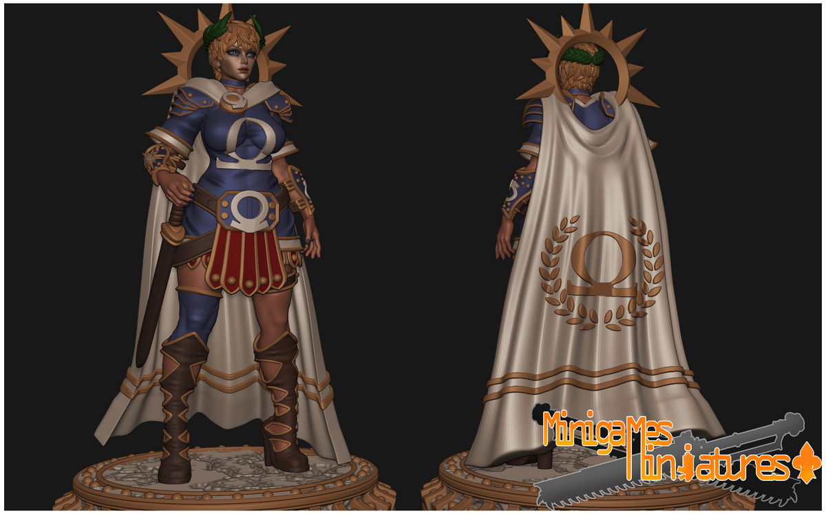 1879 High Praetorian Rubelia_Miniatures - STL 3D Print Files