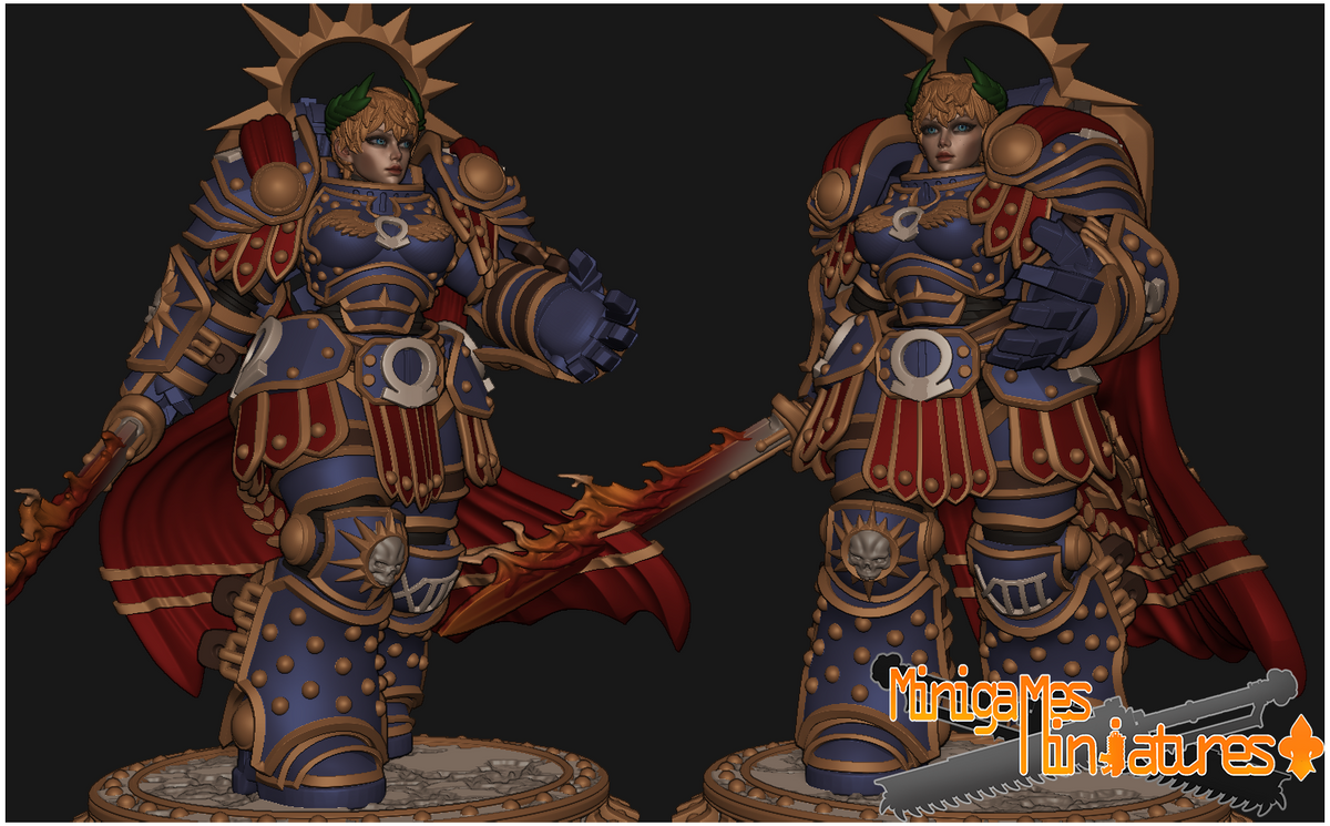 1879 High Praetorian Rubelia_Miniatures - STL 3D Print Files