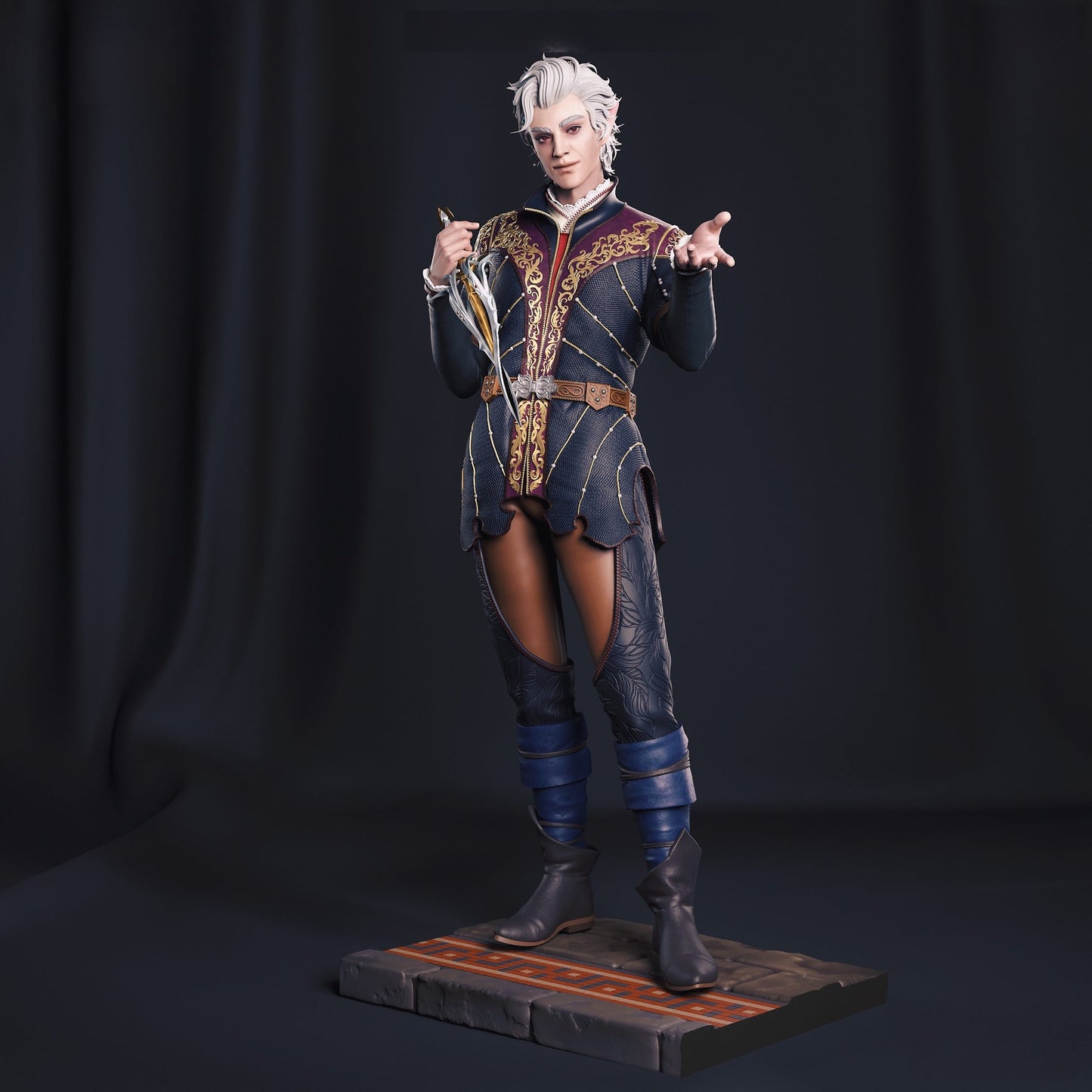 0792 Astarion - Baldurs Gate 3 - STL 3D Print Files