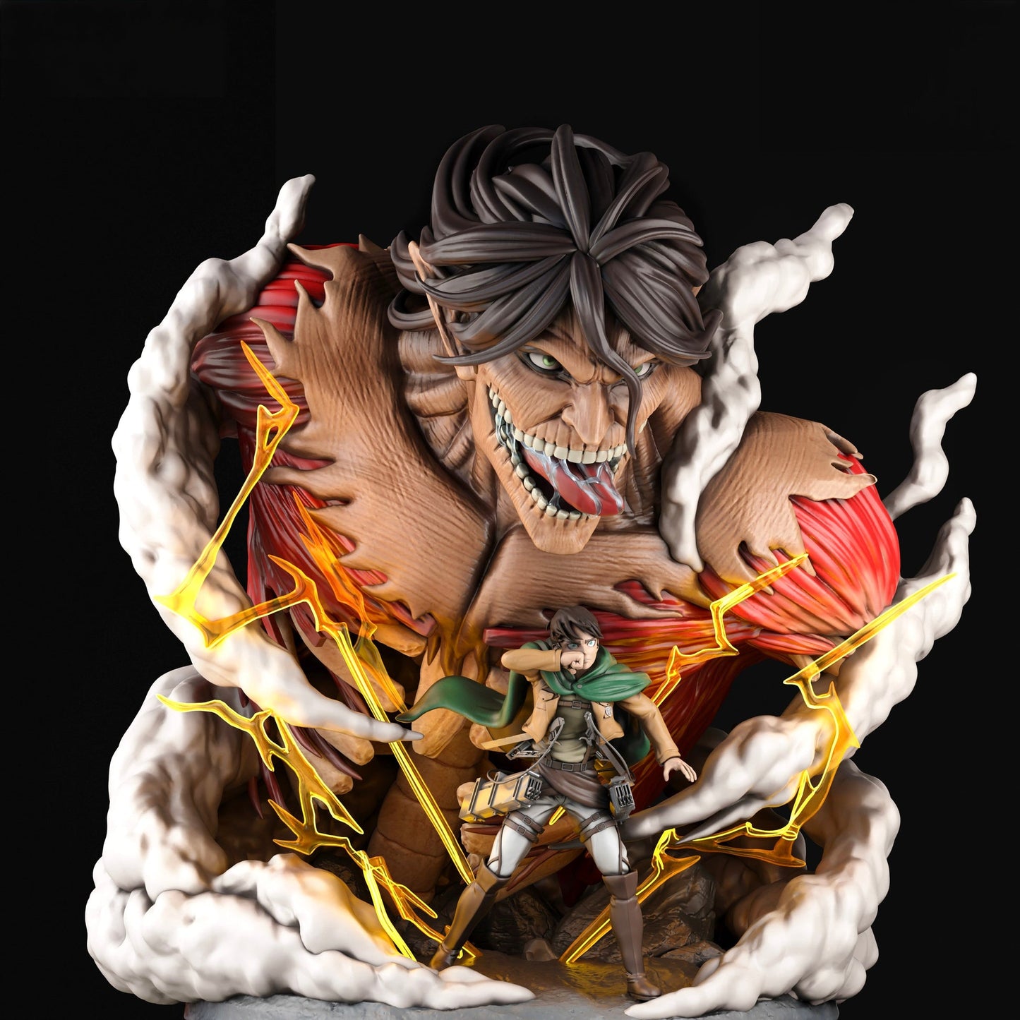 0789 Eren Yeager - Attack on Titan - STL 3D Print Files