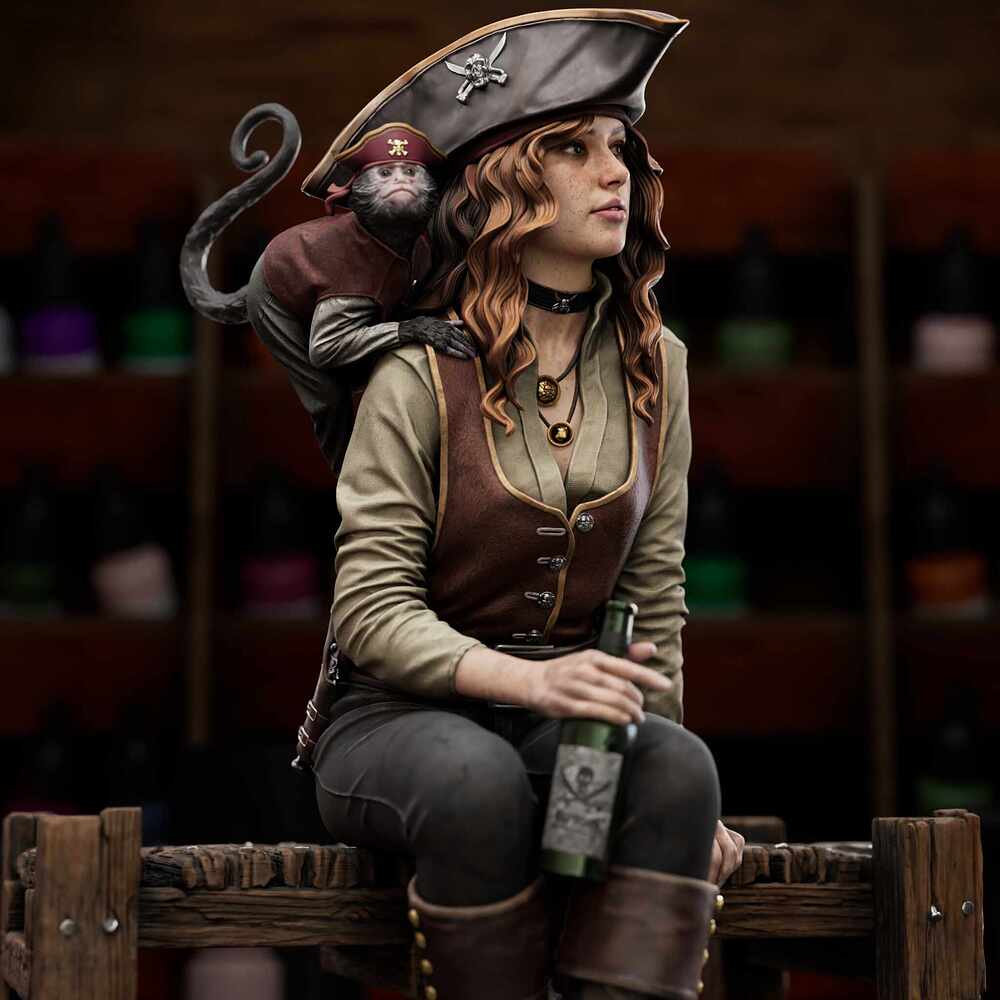 0686 Captain Lyra (2109) - STL 3D Print Files