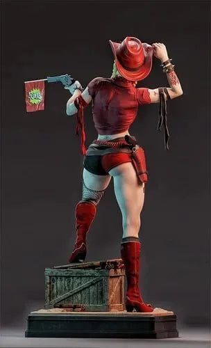 2029 Cowgirl Harley Quinn - STL 3D Print Files