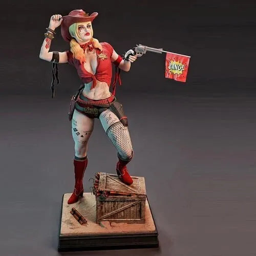2029 Cowgirl Harley Quinn - STL 3D Print Files