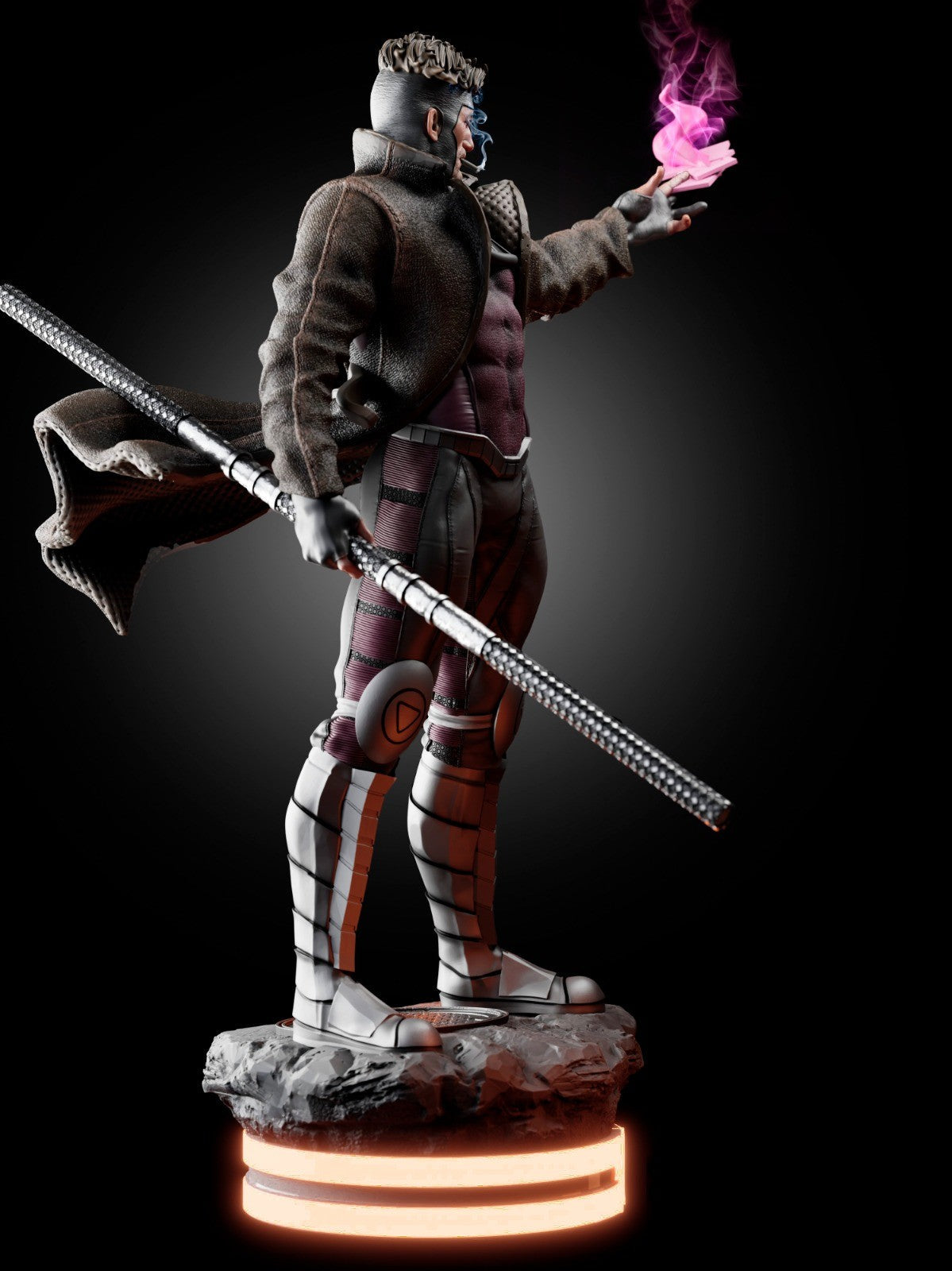 0139 Gambit - X-MEN (1632) - STL 3D Print Files