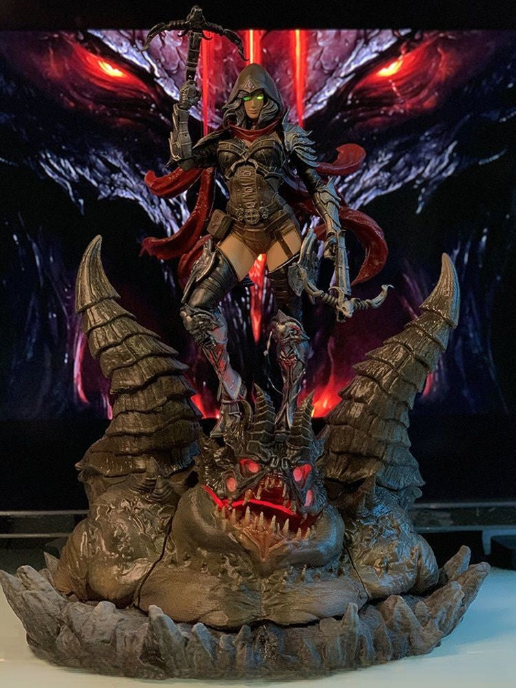 0727 Demon Hunter - Diablo - STL 3D Print Files