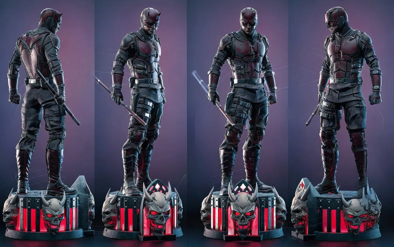 1293 Matt Murdock_Daredevil - STL 3D Print File