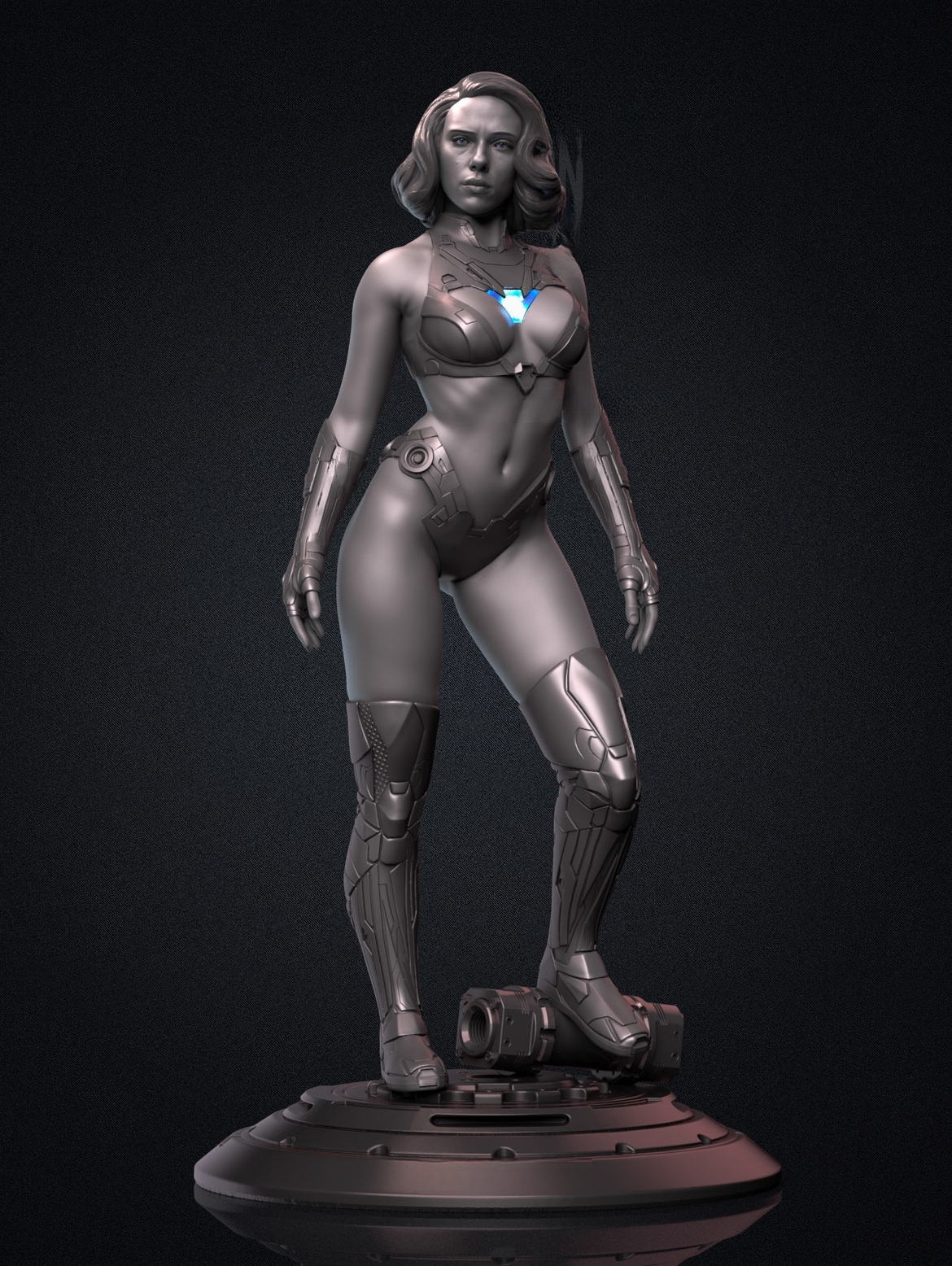 0425 Iron Widow (1455) - STL 3D Print Files