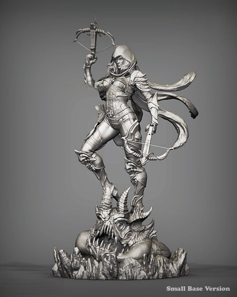 0727 Demon Hunter - Diablo - STL 3D Print Files