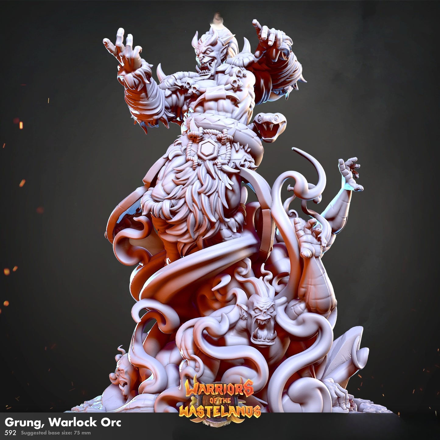 0846 Warriors of the Wastelands - STL 3D Print Files