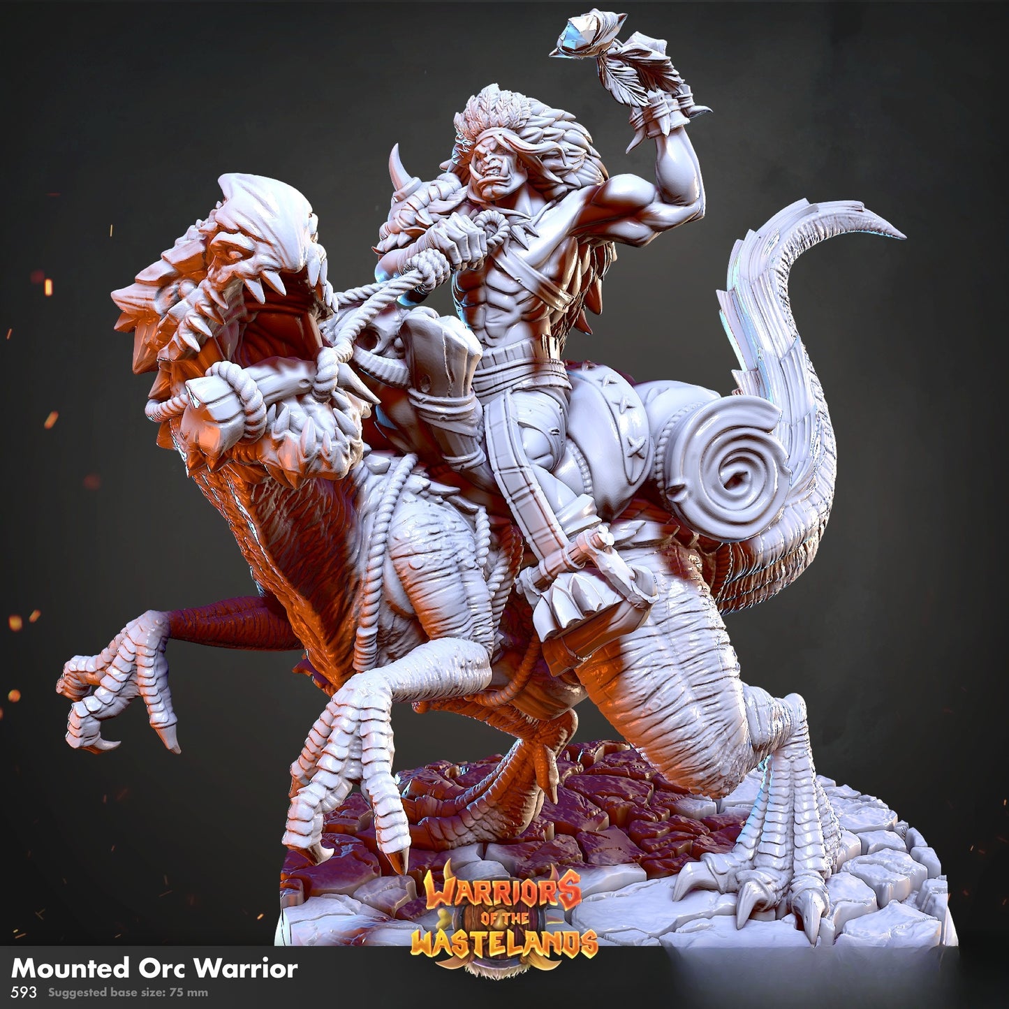 0846 Warriors of the Wastelands - STL 3D Print Files