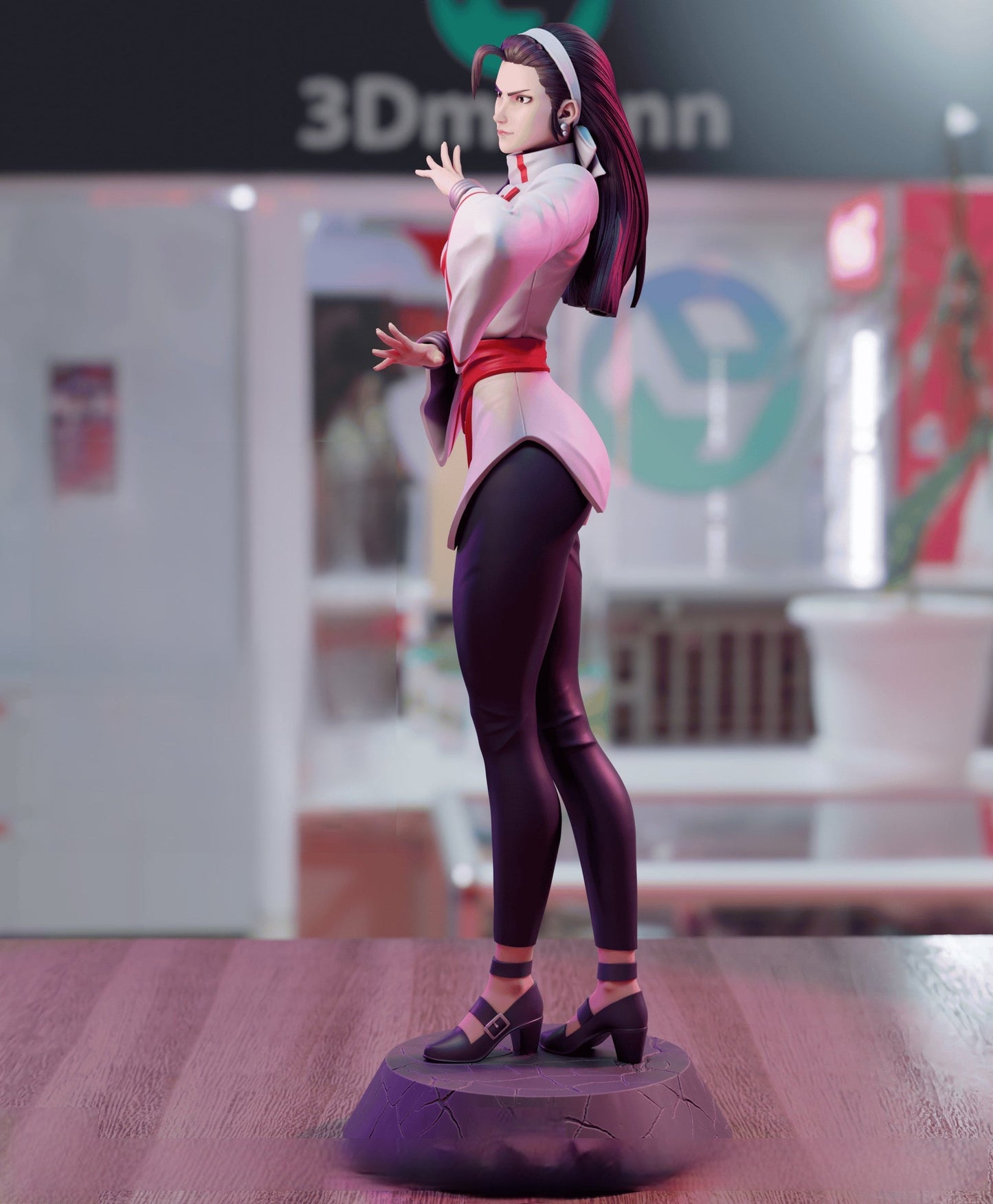 0166 Chizuru Kagura - The King of Fighters - STL 3D Print Files