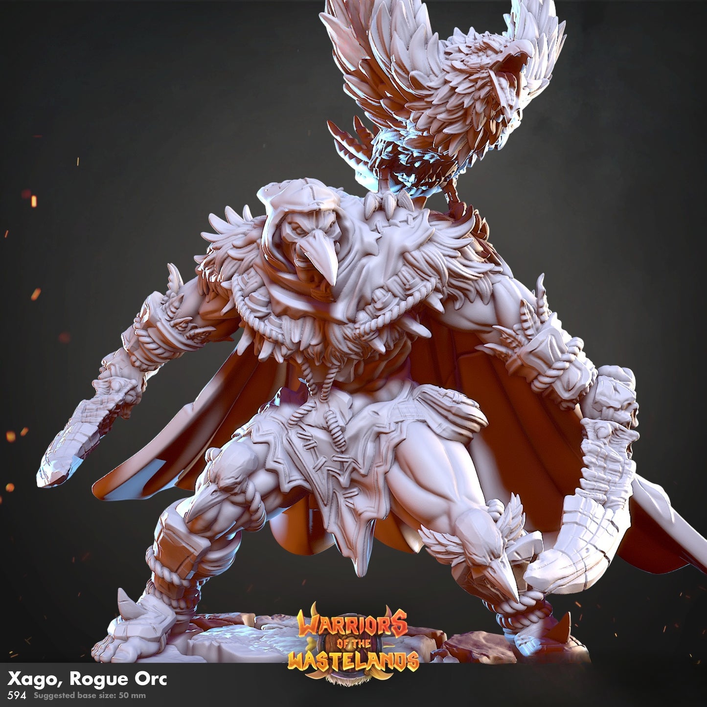 0846 Warriors of the Wastelands - STL 3D Print Files