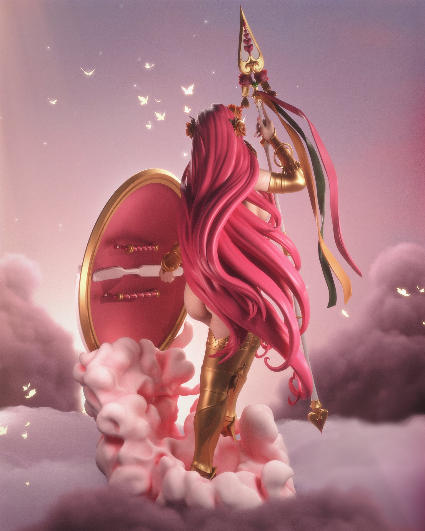 0380 Aphrodite_Hades II - STL 3D Print Files