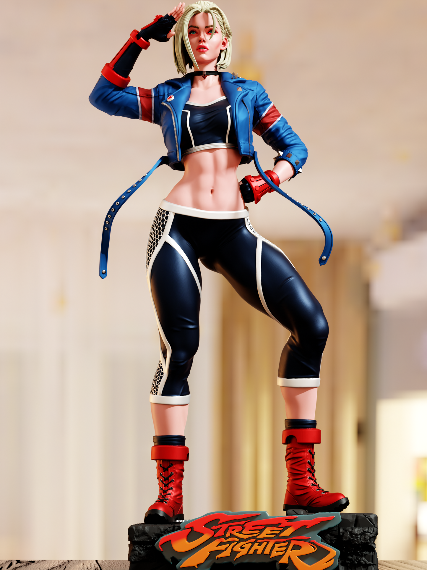 0483 Cammy - Street Fighter 6 (1301) - STL 3D Print Files