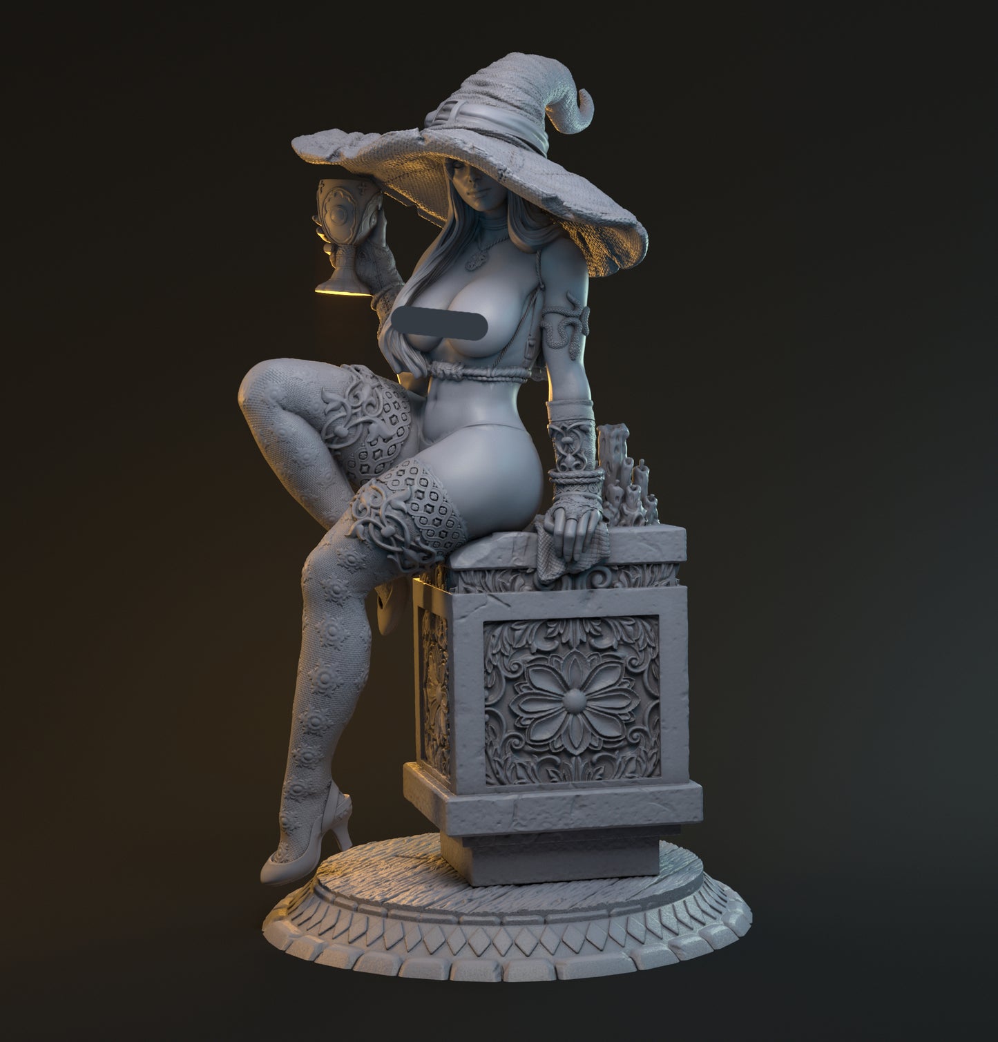 1718 Merlin_Miniature NSFW - STL 3D Print Files
