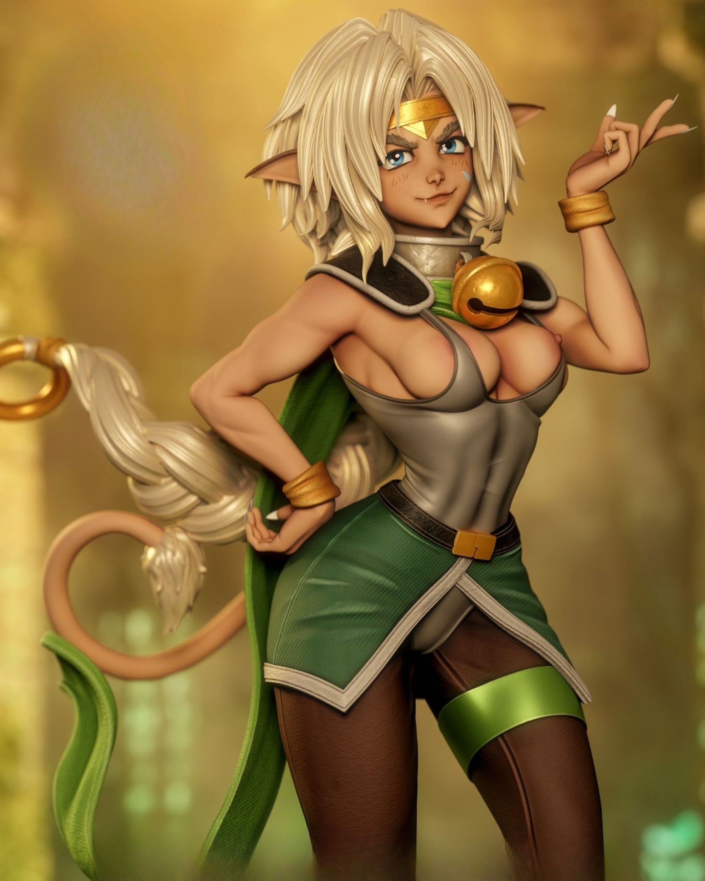 0311 Aisha Clan-Clan_Outlaw Star - STL 3D Print Files