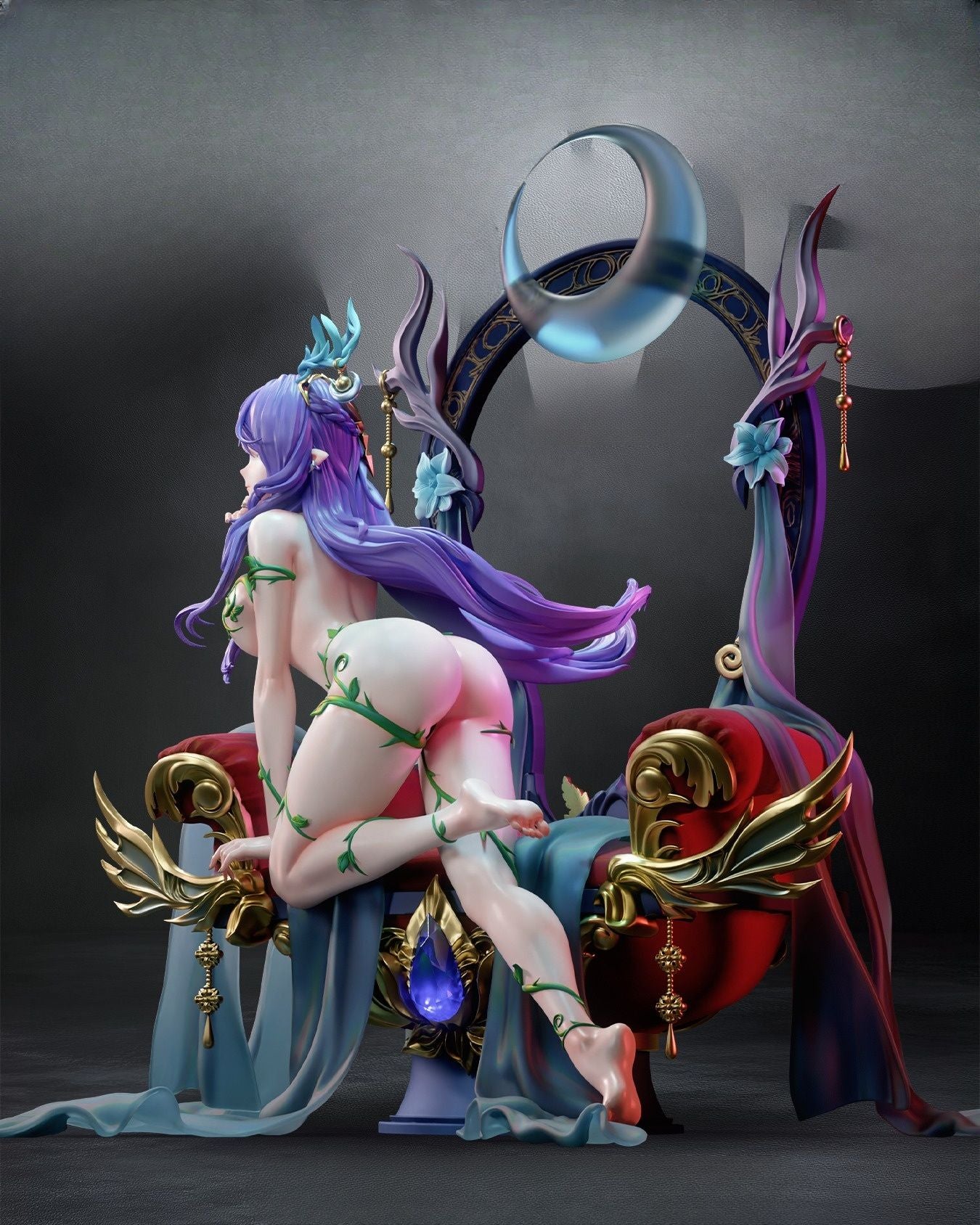 0349 Lauma_Genshin Impact NSFW - STL 3D Print Files